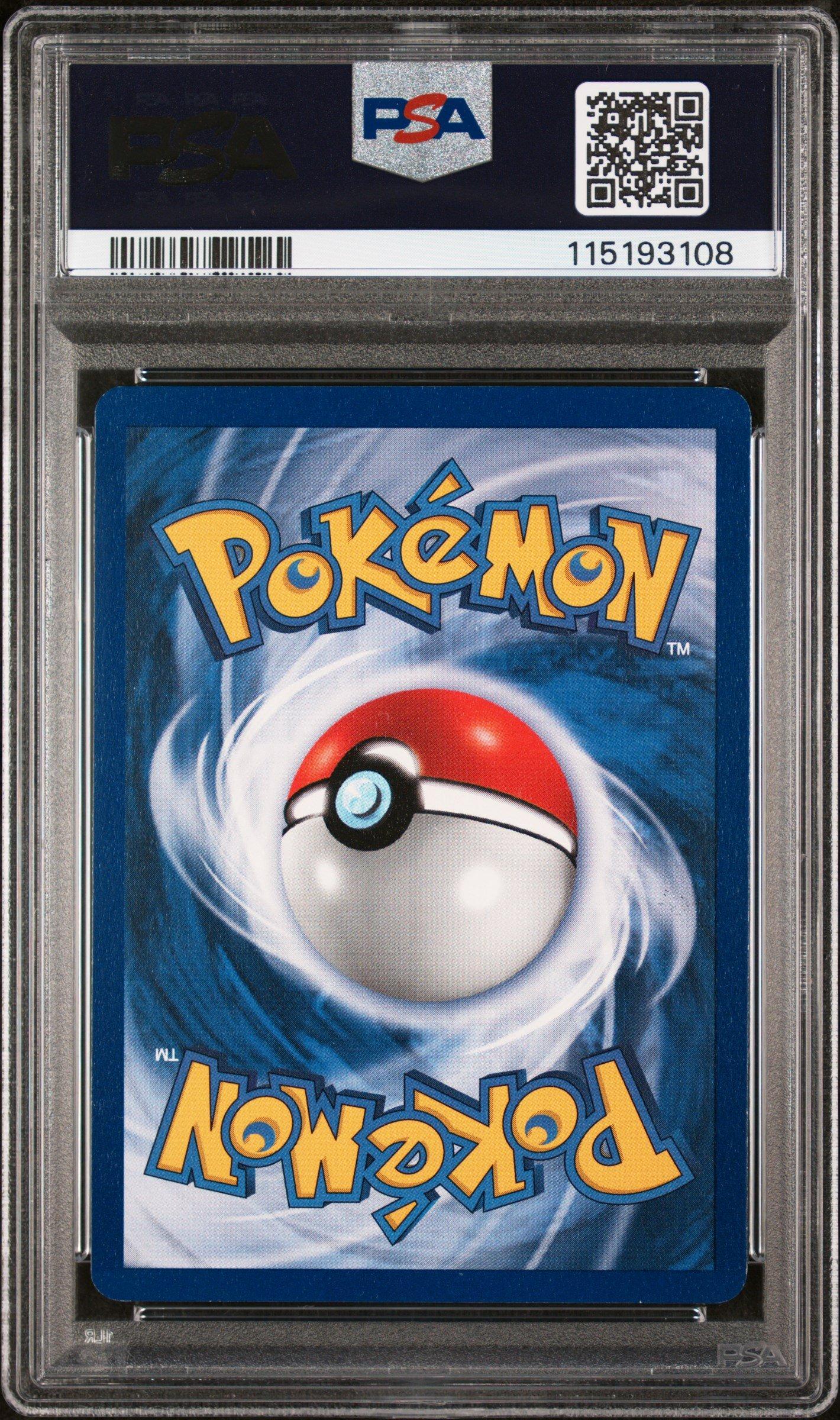 1999 Pokemon Game 62 Sandshrew 1st Edition PSA