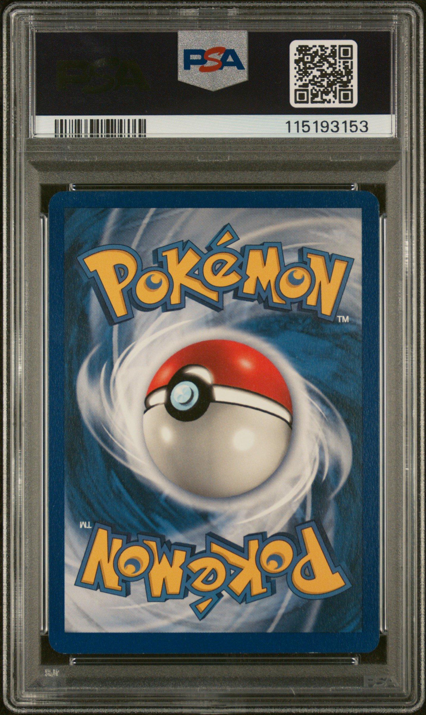 1999 Pokemon Game 83 Maintenance 1st Edition PSA 9