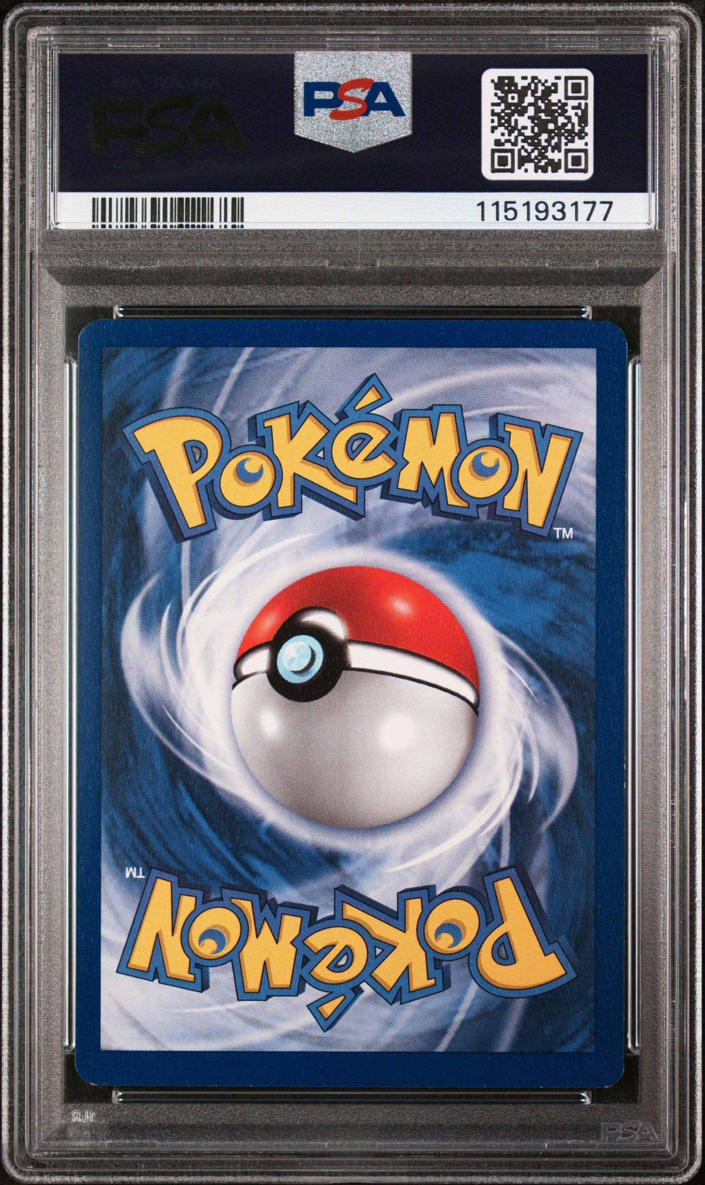 1999 Pokemon Game 43 Abra 1st Edition PSA