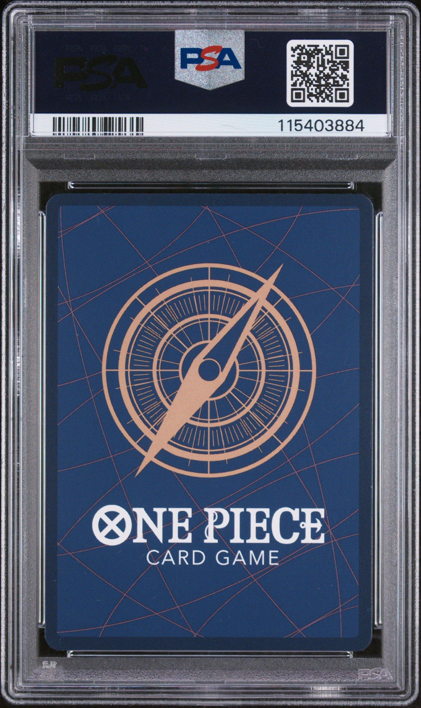 2025 One Piece Op10-royal Blood 082 Kuzan Alternate Art PSA 10