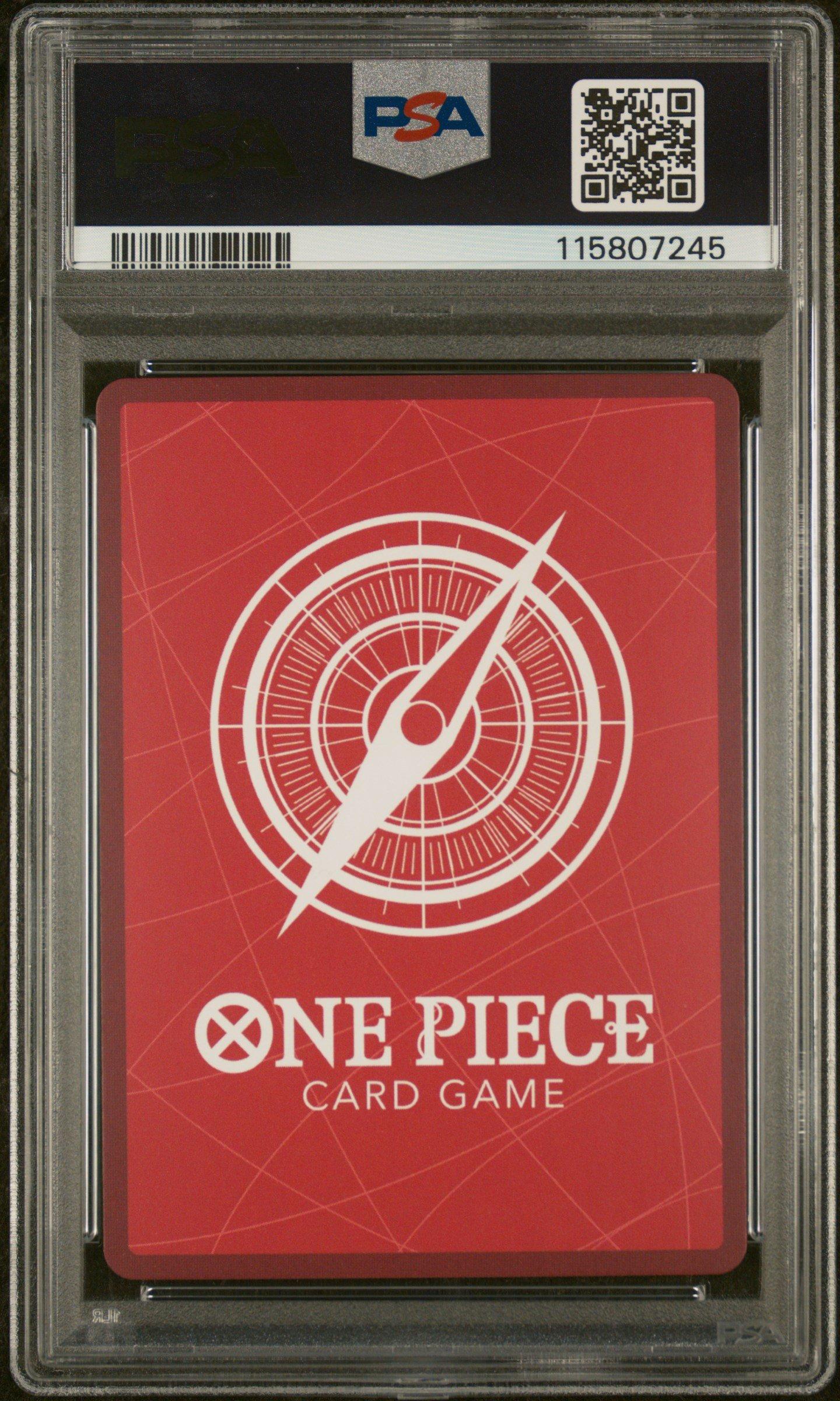 2025 One Piece Japanese Op11-a Fist Of Divine Speed 041 Nami Alternate Art PSA 10