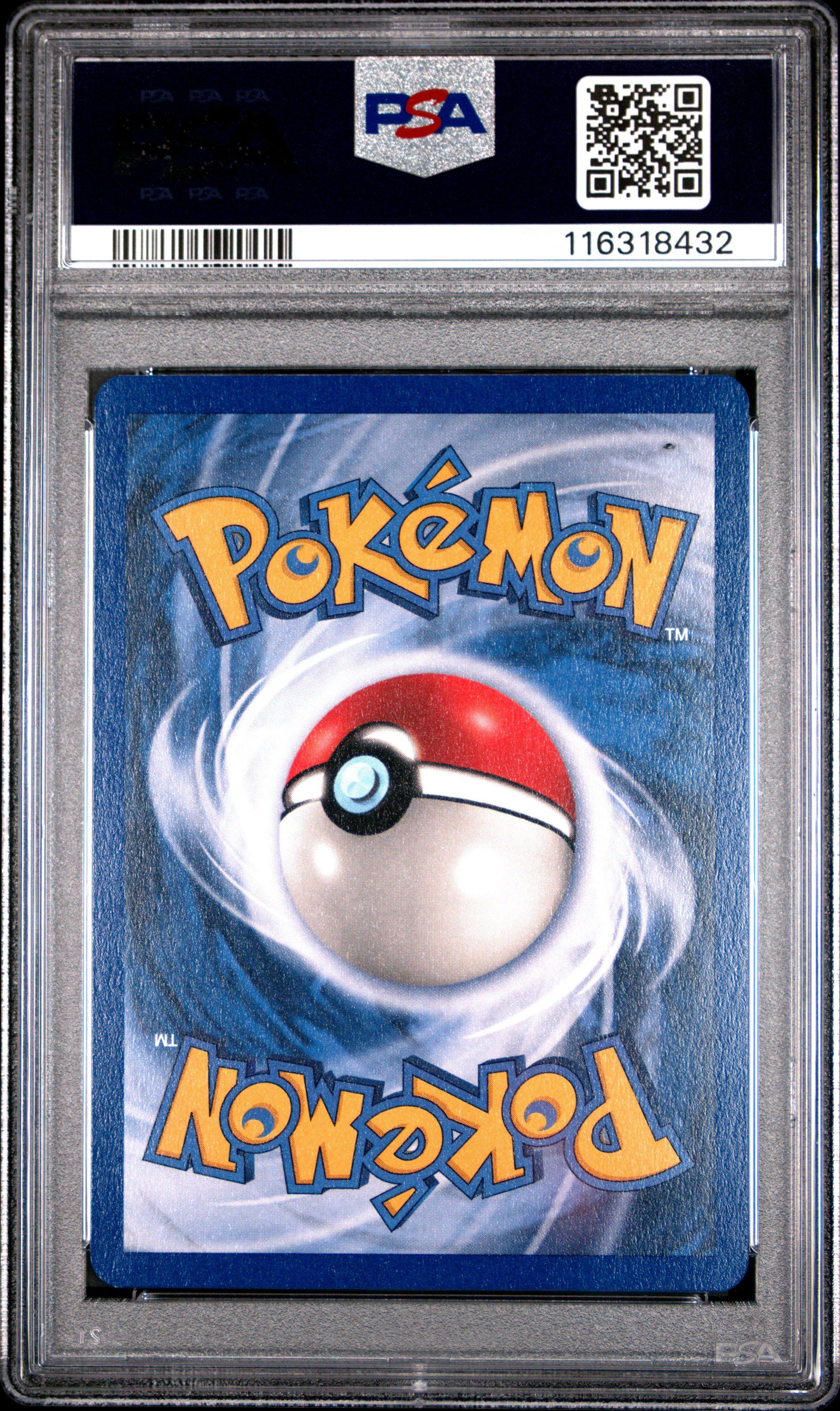 2001 Pokemon Neo Discovery 44 Poliwhirl 1st Edition PSA