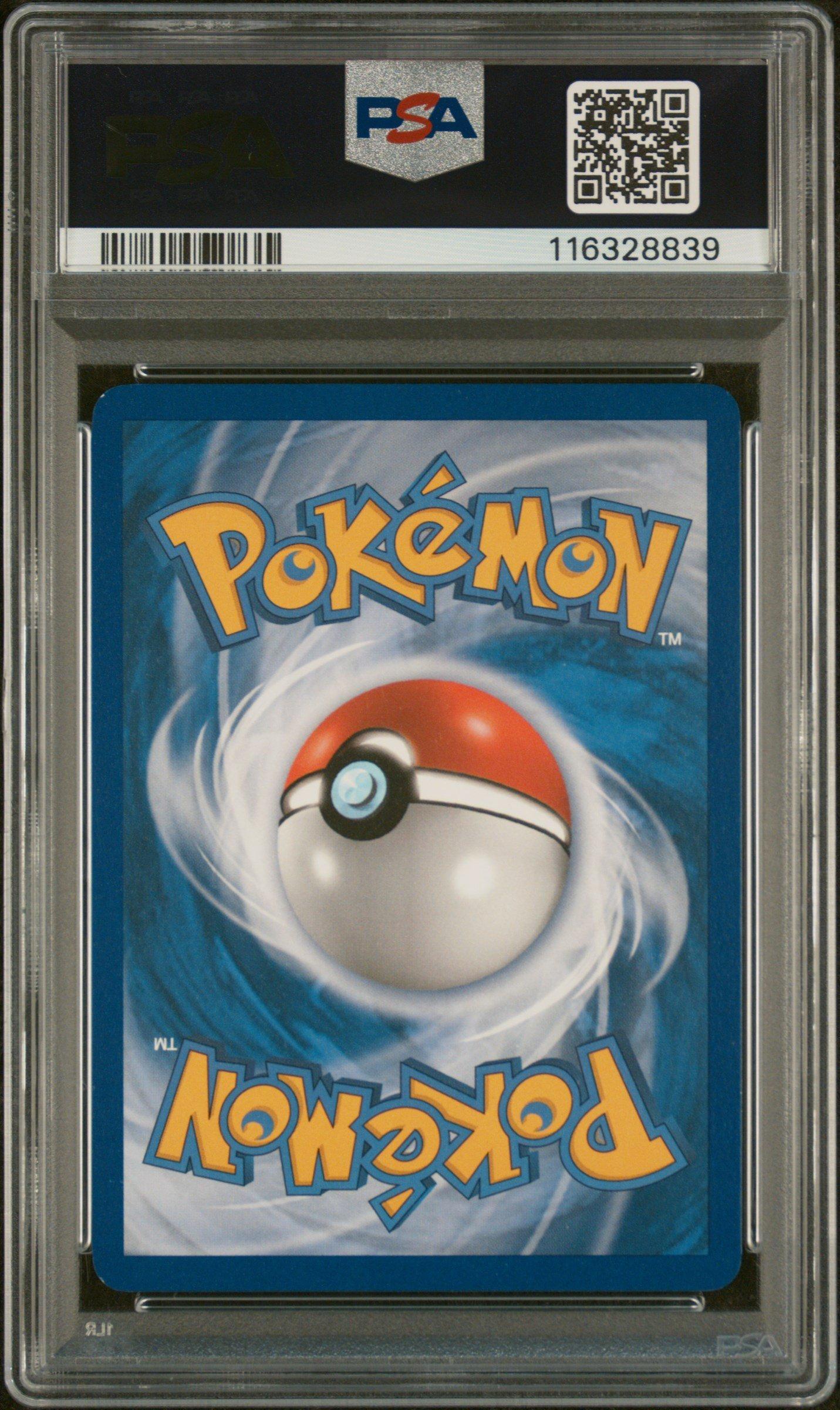 2010 Pokemon Heartgold & Soulsilver Triumphant Celebi-holo PSA