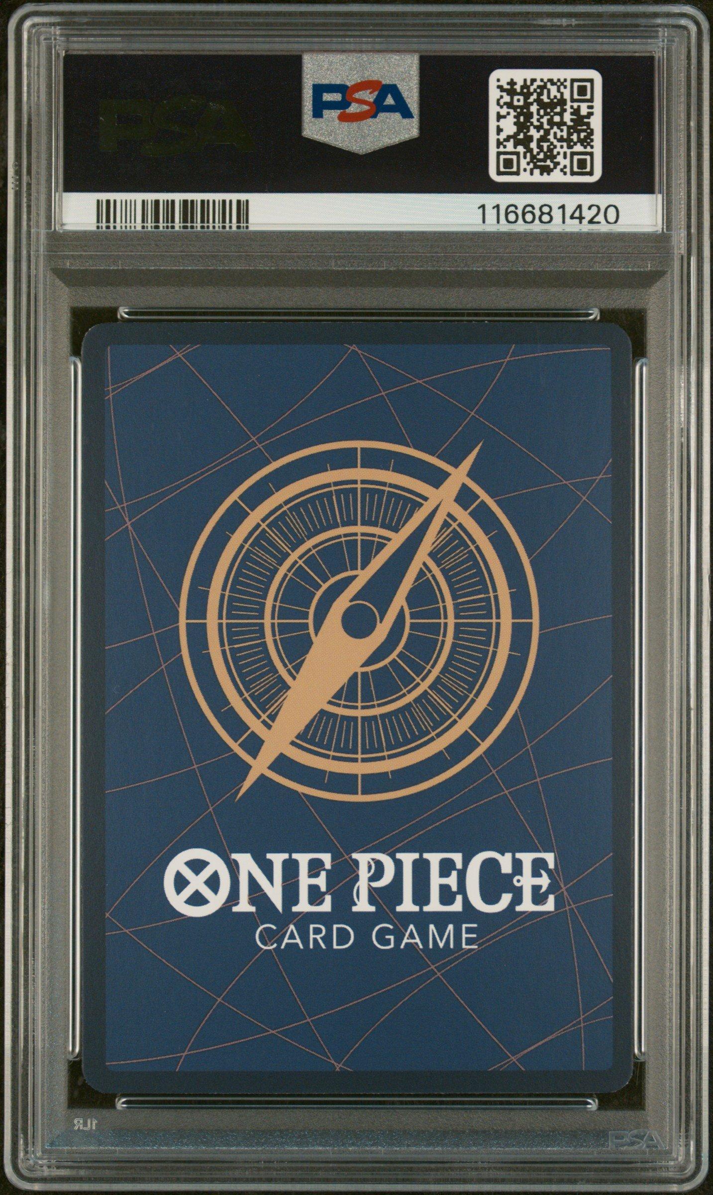 2024 One Piece Op06-wings Of The Captain 118 Roronoa Zoro PSA 10