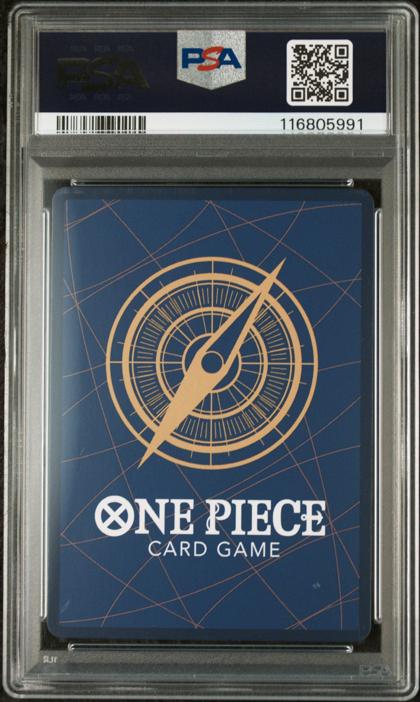 2024 One Piece Prb01-premium Booster -one Piece Card The Best- 069 Trafalgar Law Manga Alternate Art PSA 10