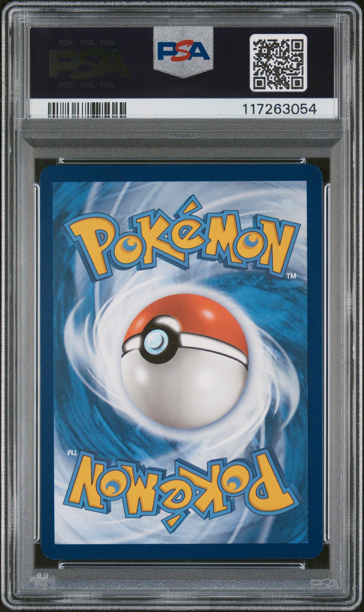 2023 Pokemon Svi En-scarlet & Violet 214 Greavard Illustration Rare PSA 8