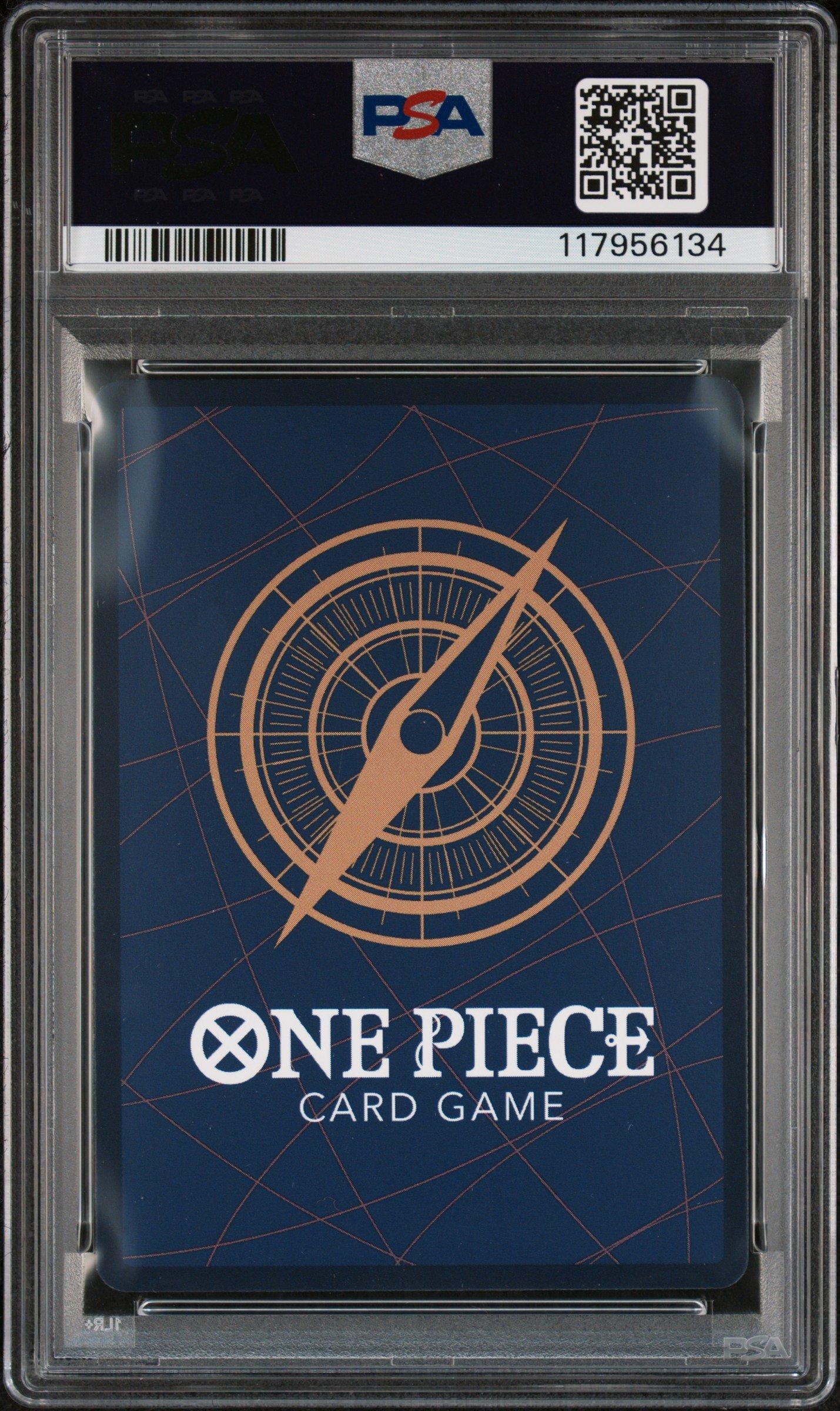 2025 One Piece Op11-a Fist Of Divine Speed 095 Monkey D. Garp Alternate Art  PSA 10 Graded Card | GameStop