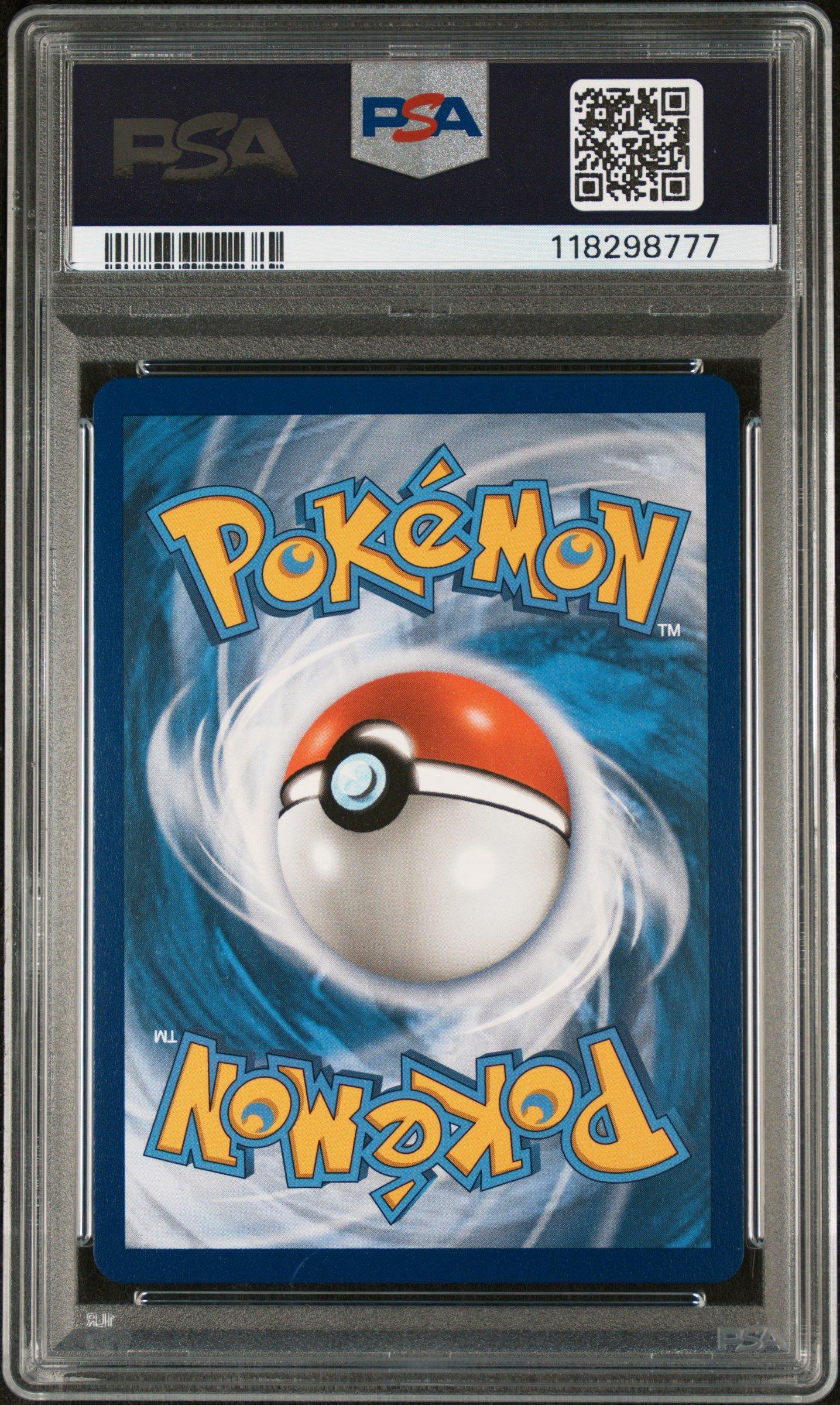 2018 Pokemon Sun & Moon Ultra Prism 159 Full Art/glaceon Gx Secret PSA 9