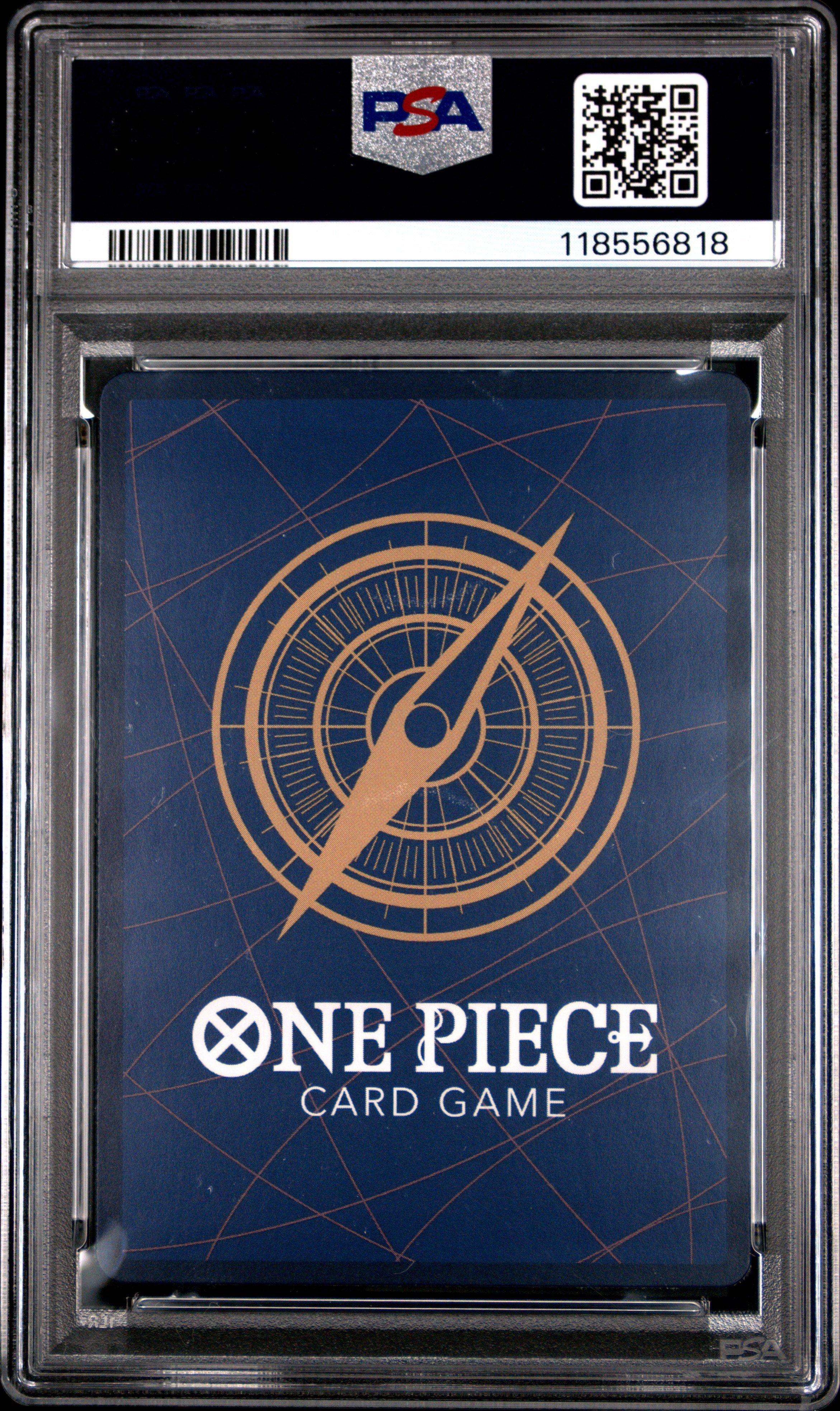 2025 One Piece Op11-a Fist Of Divine Speed 118 Monkey D. Luffy PSA