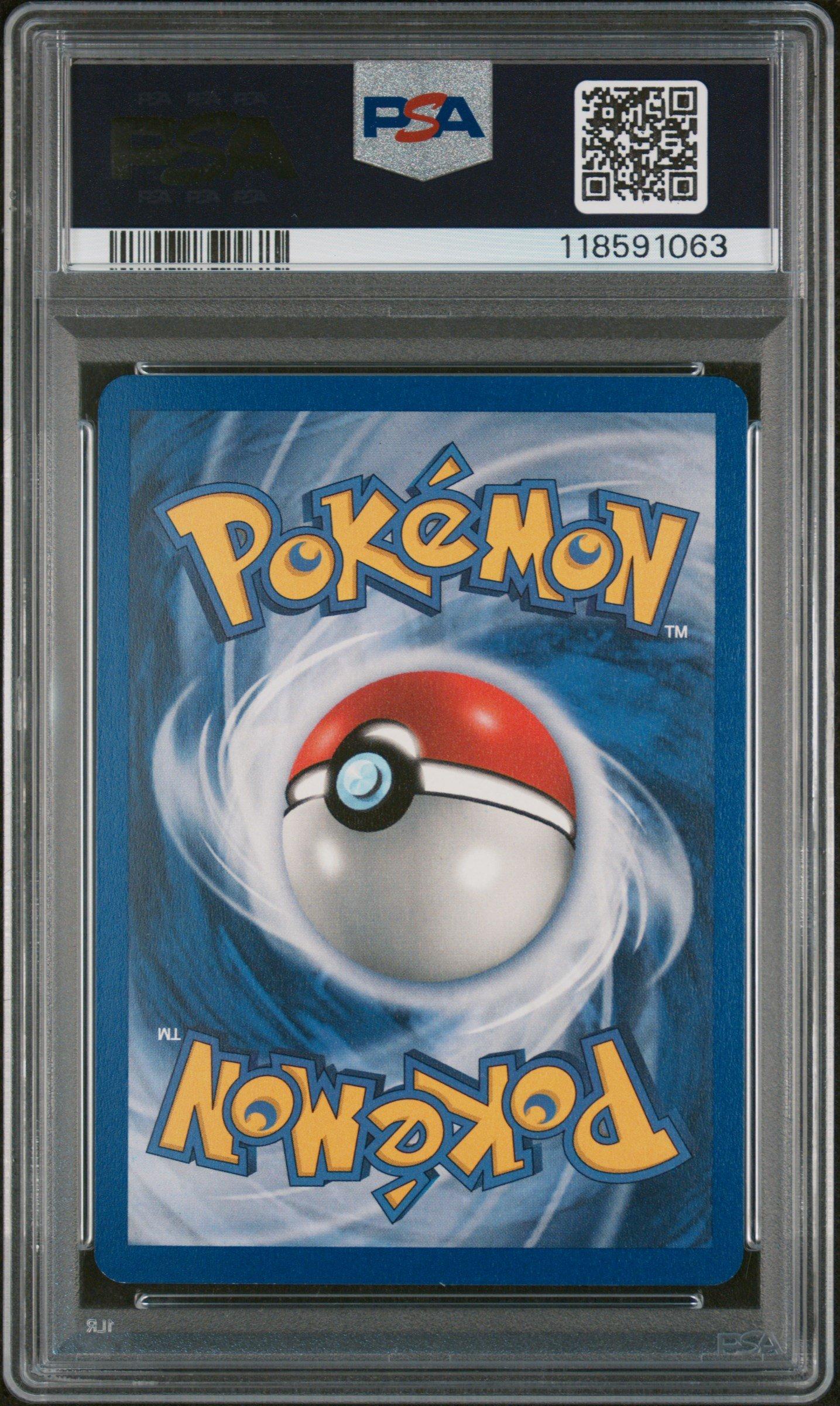 2000 Pokemon Gym Heroes 19 The Rocket's Trap Holo-1st Edition PSA