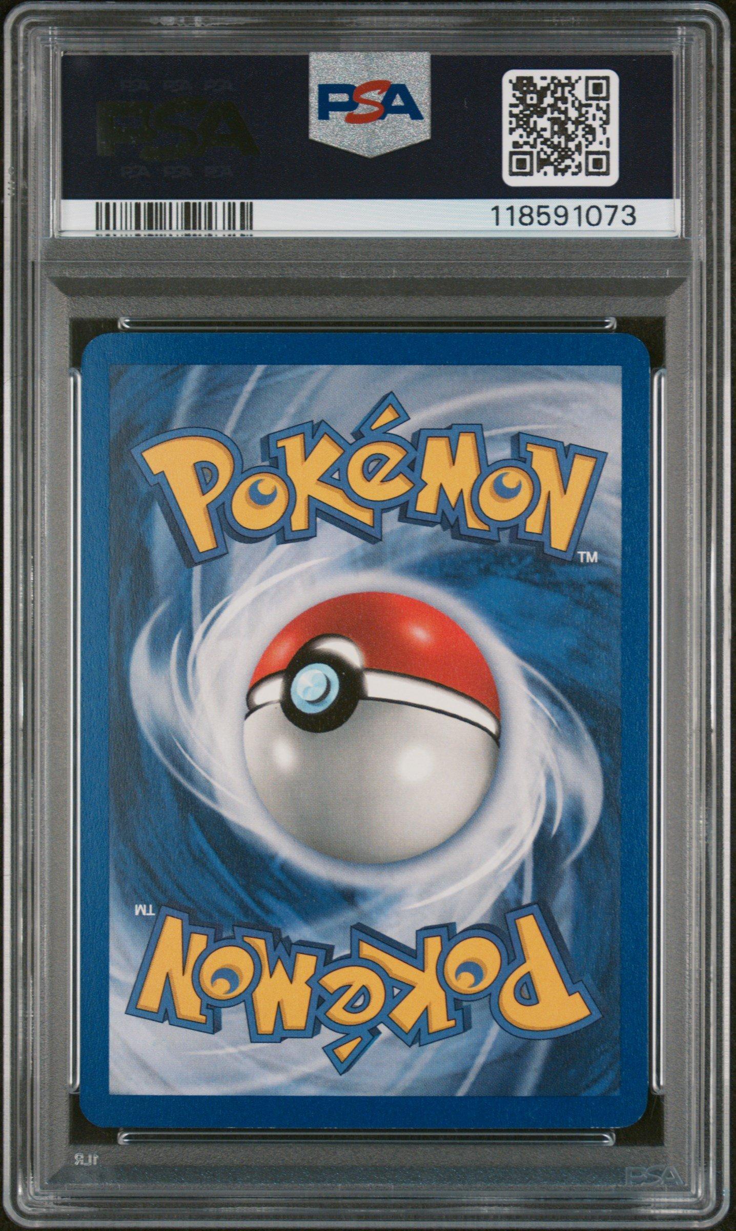 2000 Pokemon Gym Heroes 3 Erika's Clefable Holo-1st Edition PSA 8
