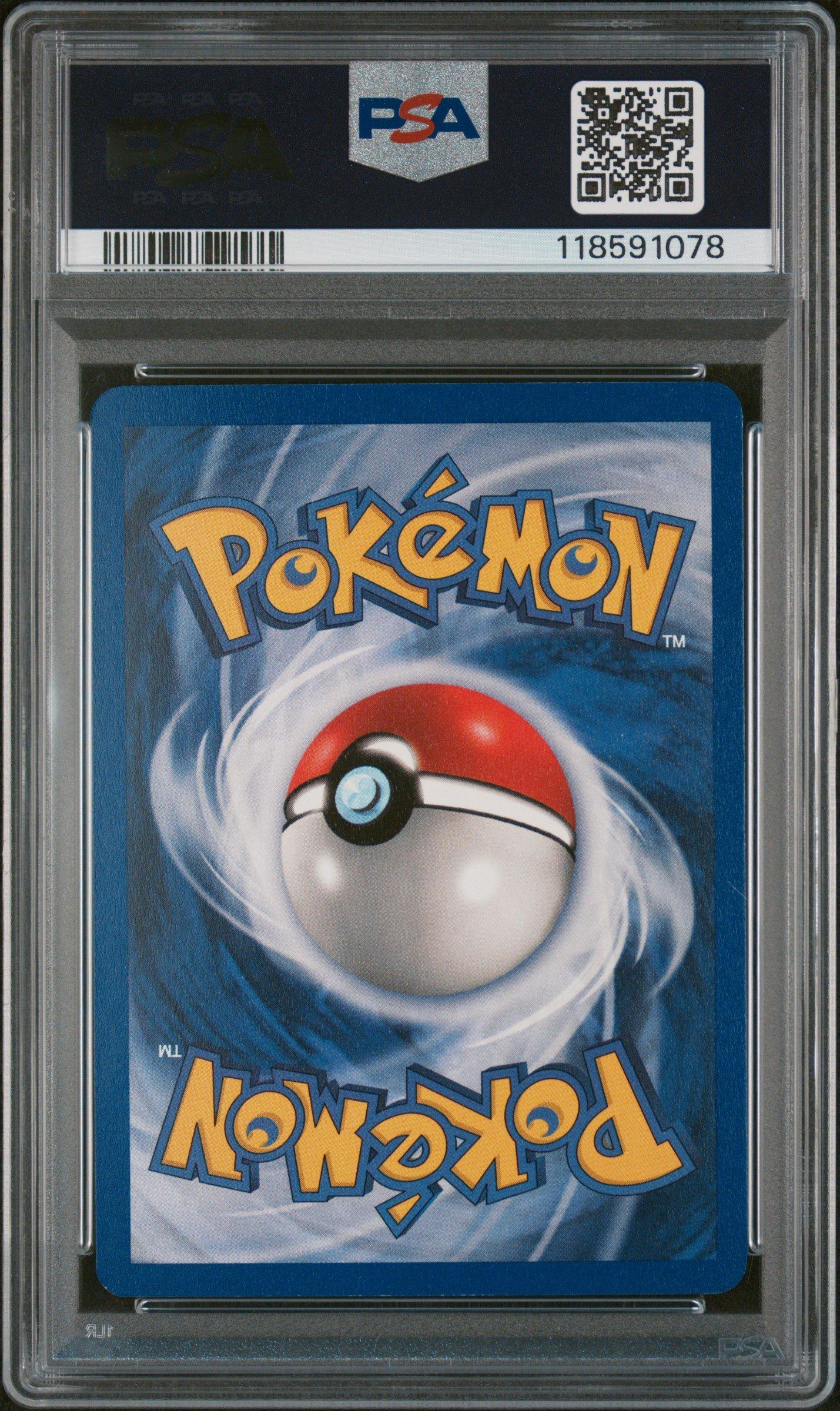 2000 Pokemon Gym Heroes 7 Lt. Surge's Fearow Holo-1st Edition PSA