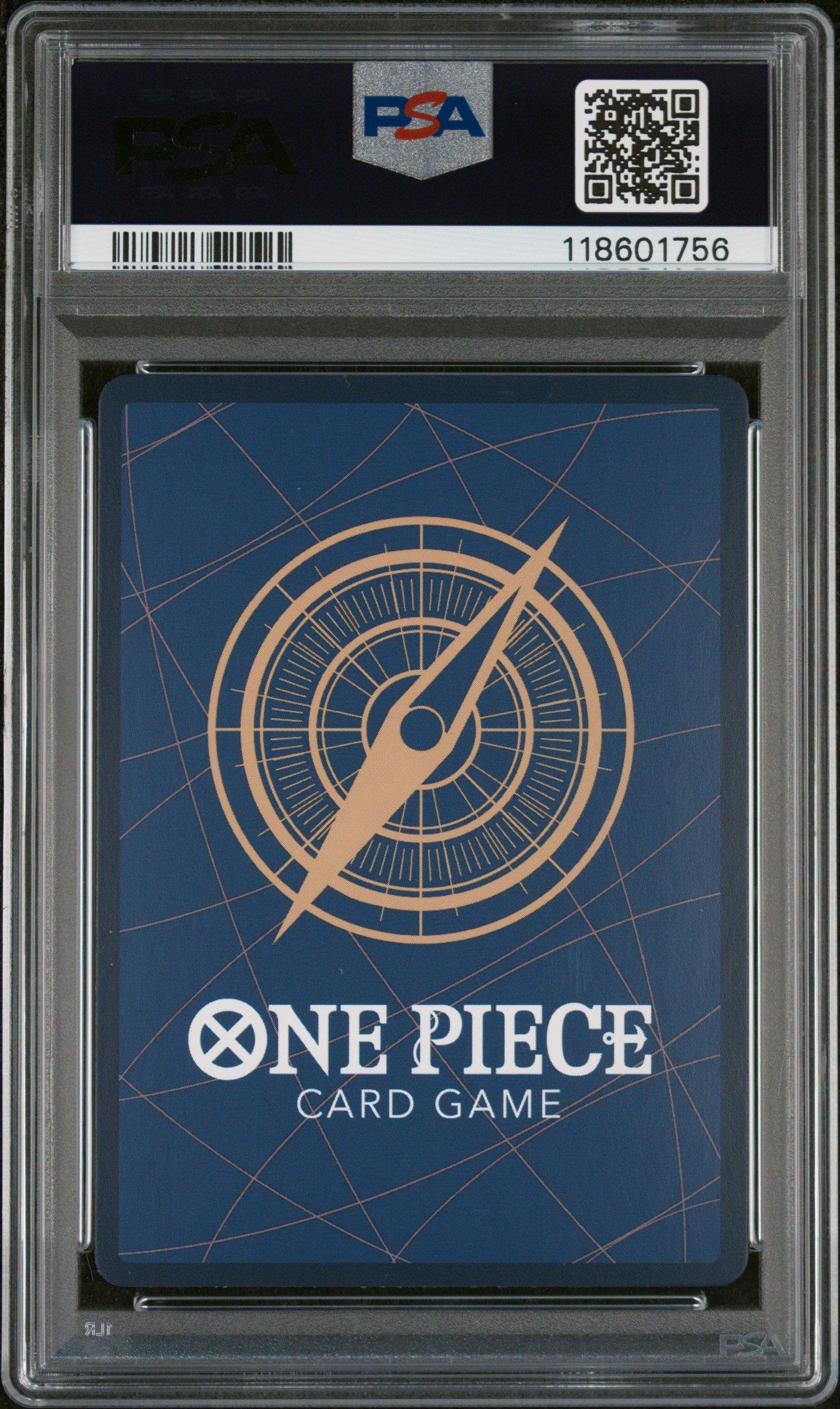 2024 One Piece Op06-wings Of The Captain 007 Nami Treasure Rare PSA 10