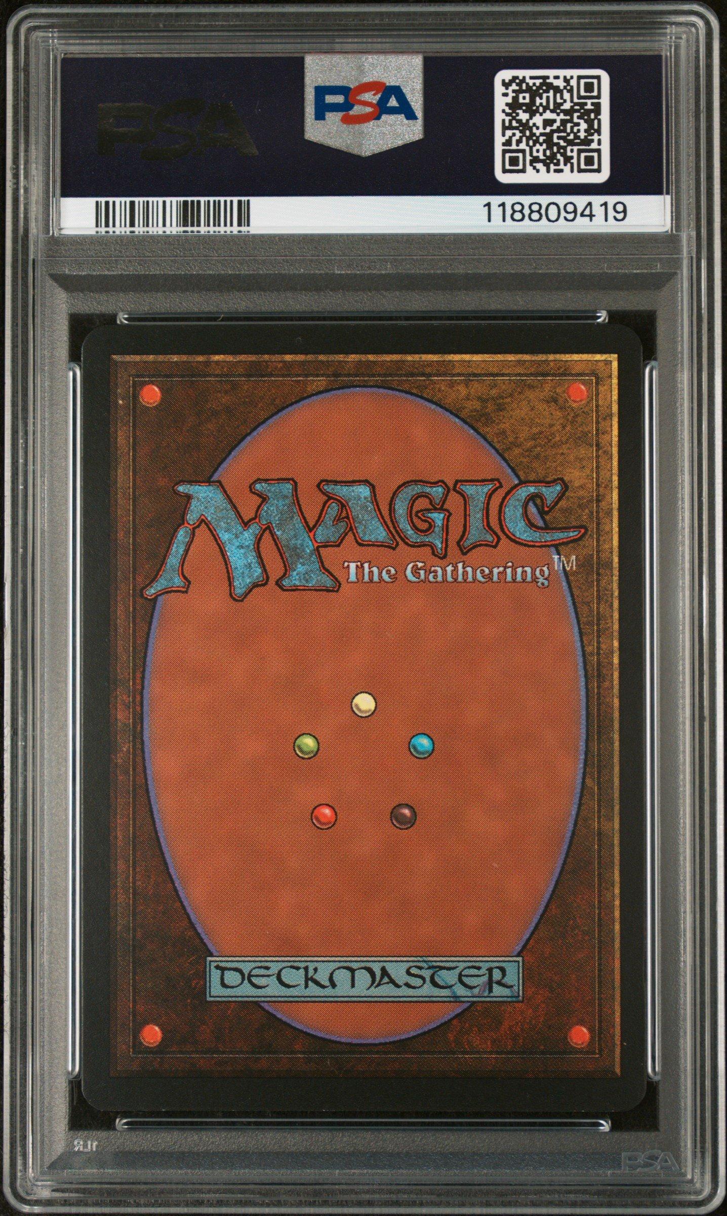 1998 Magic The Gathering Stronghold Sliver Queen PSA 9