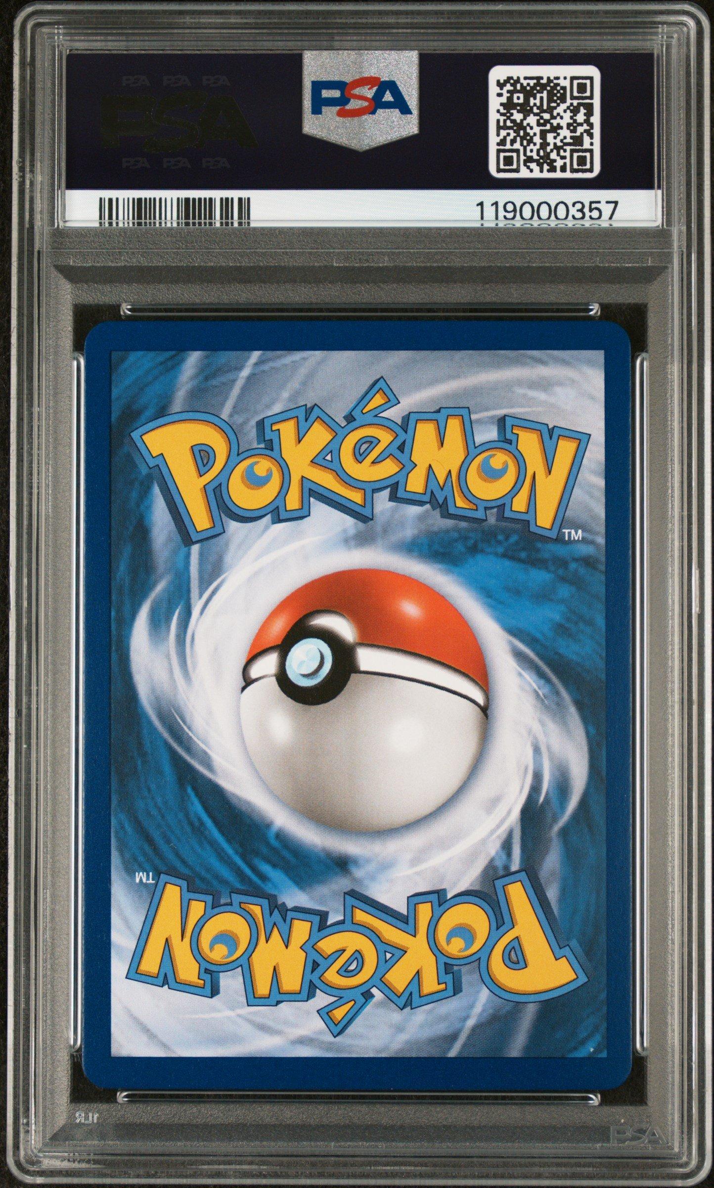 2017 Pokemon Sun & Moon Crimson Invasion 110 Full Art/lusamine PSA