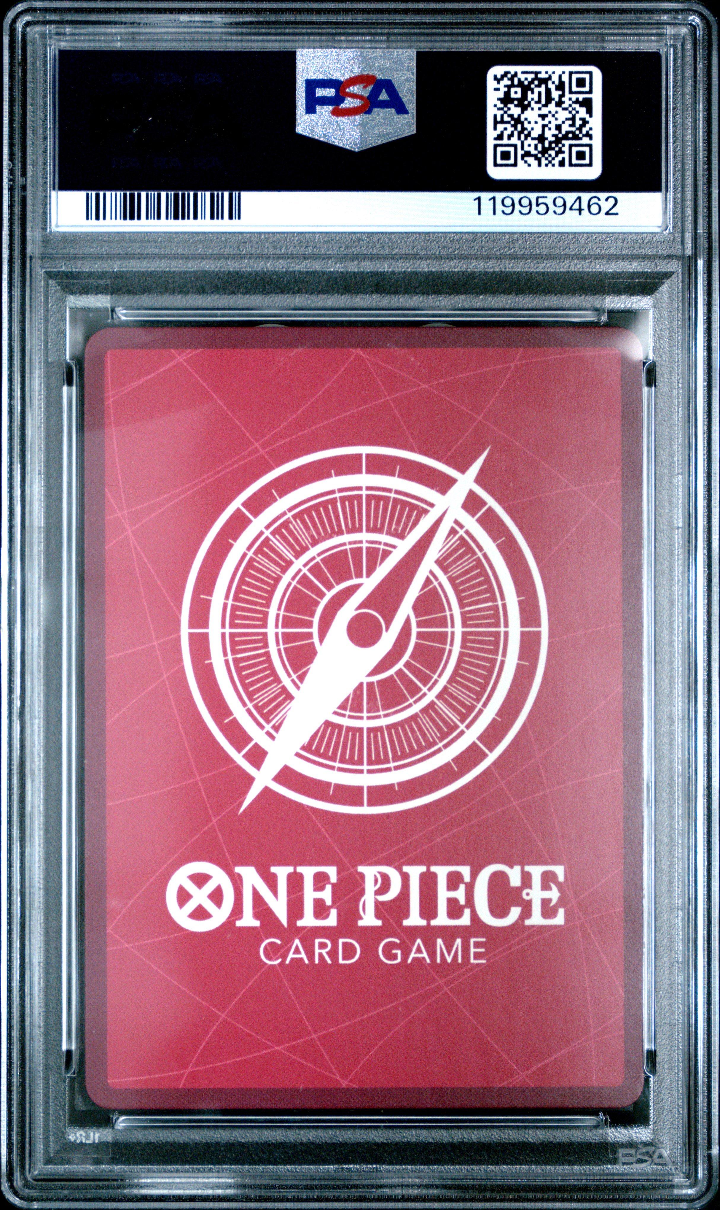 2025 One Piece Op10-royal Blood 099 Eustass "captain" Kid Alternate Art PSA 10