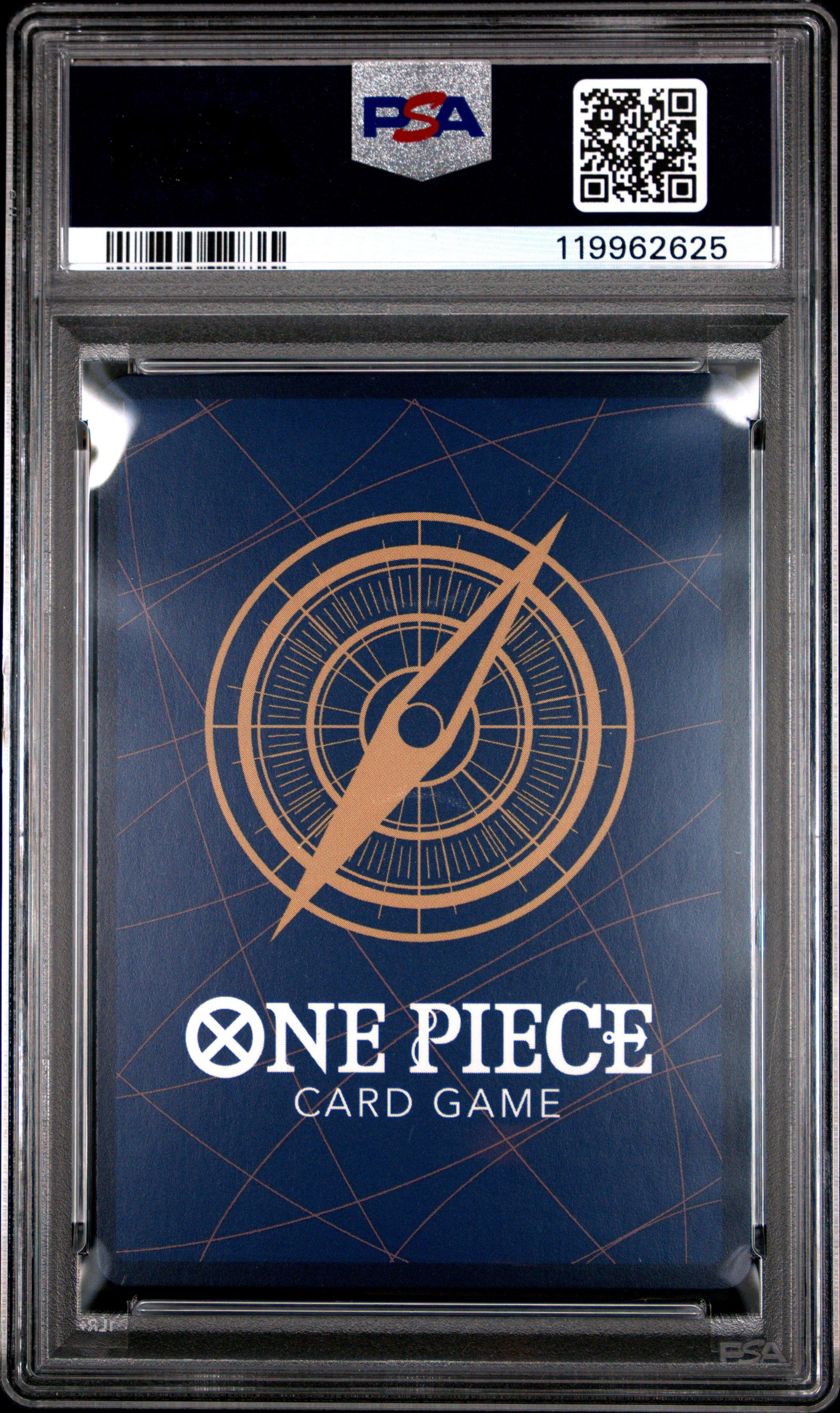 2025 One Piece Op11-a Fist Of Divine Speed 004 Shanks Special Alternate Art PSA 10