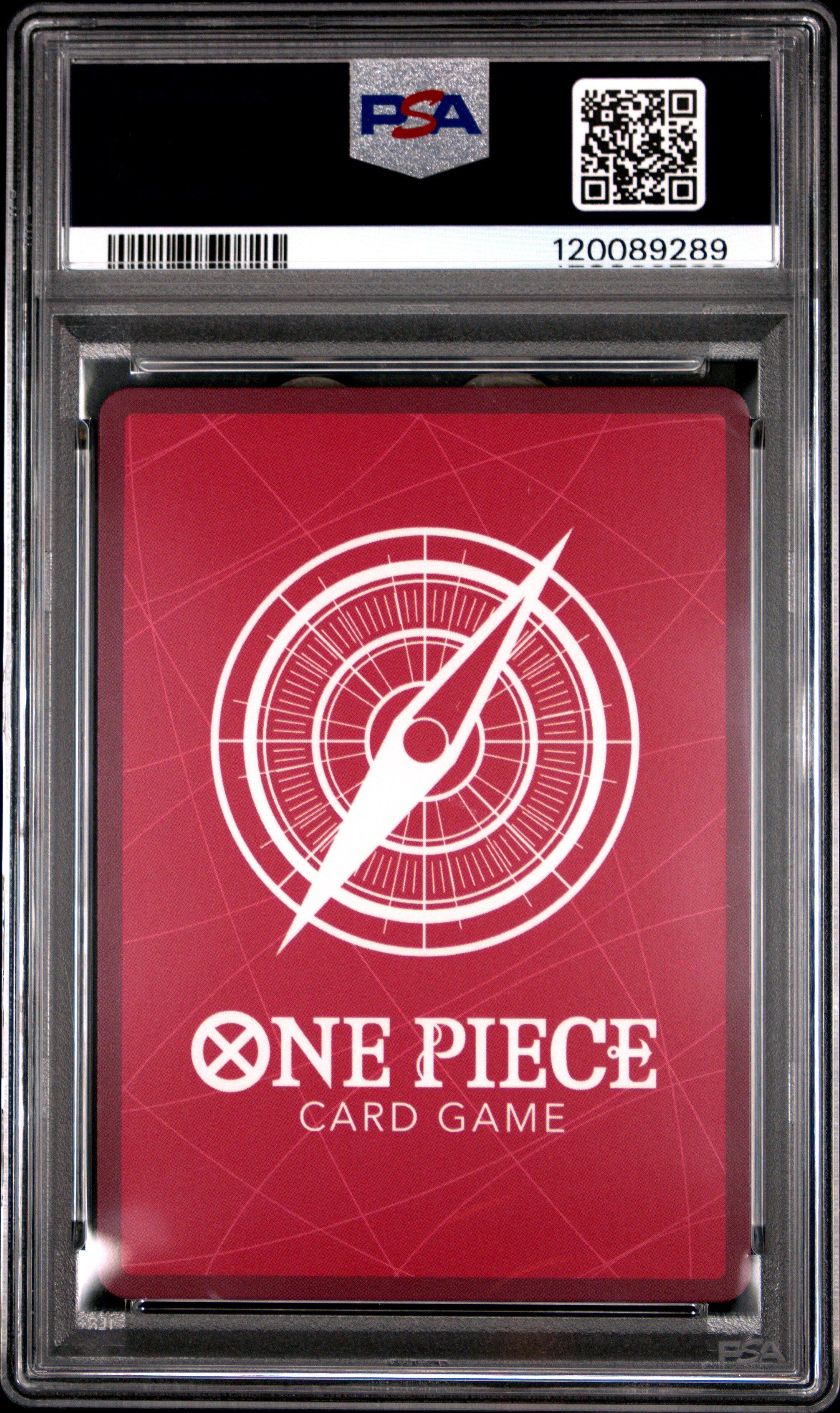 2025 One Piece Op11-a Fist Of Divine Speed Monkey D. Luffy Alternate Art PSA 10