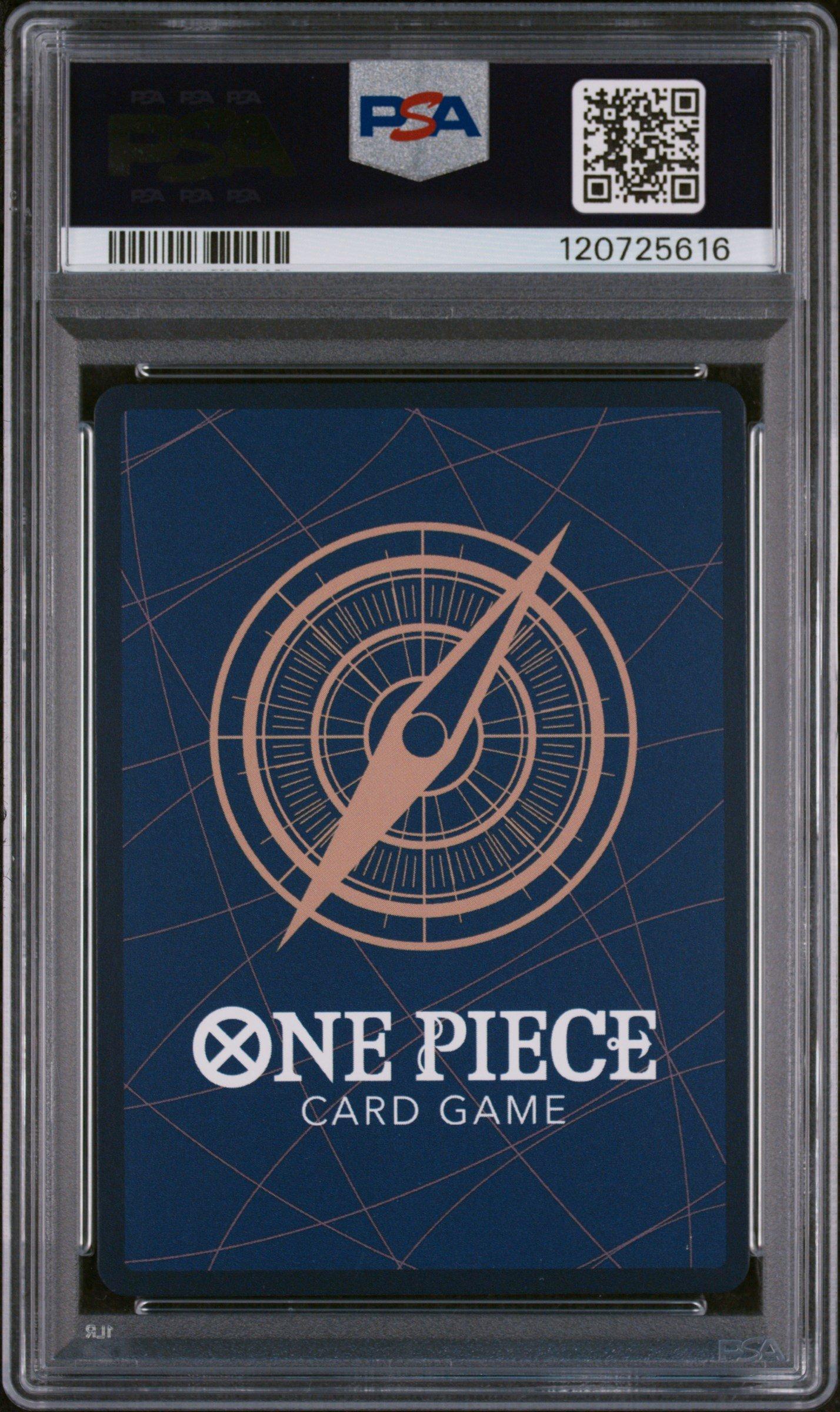 2025 One Piece Japanese Op11-a Fist Of Divine Speed 004 Shanks Special Alternate Art PSA 10