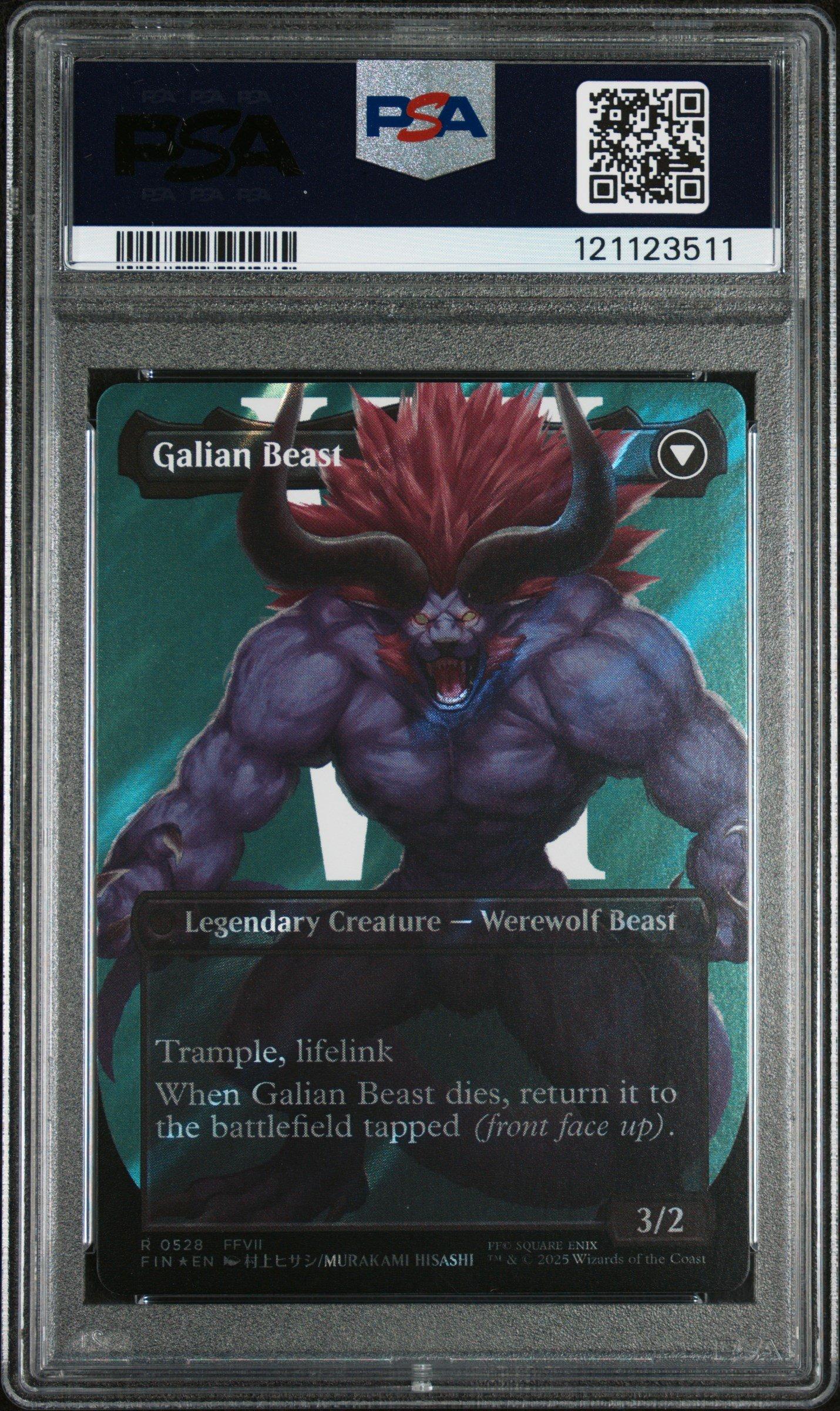 【PSA10】　foil/383　翼竜怪獣、ラドン EX+]翼竜怪獣、ラドン/Rodan, Titan of Winged Fury《日本語》【IKO】