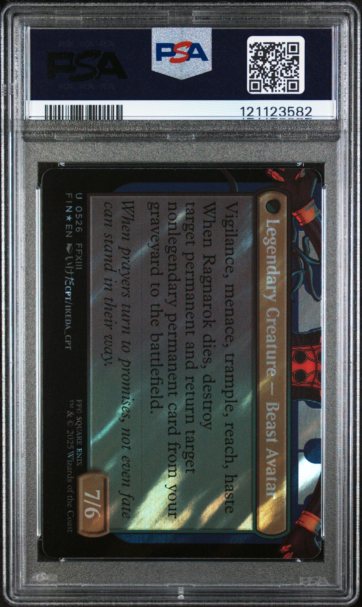 ☆ ALIXIA’S SENSE ☆ 2025 Magic The Gathering Final Fantasy 0526 Fang, Fearless L'cie