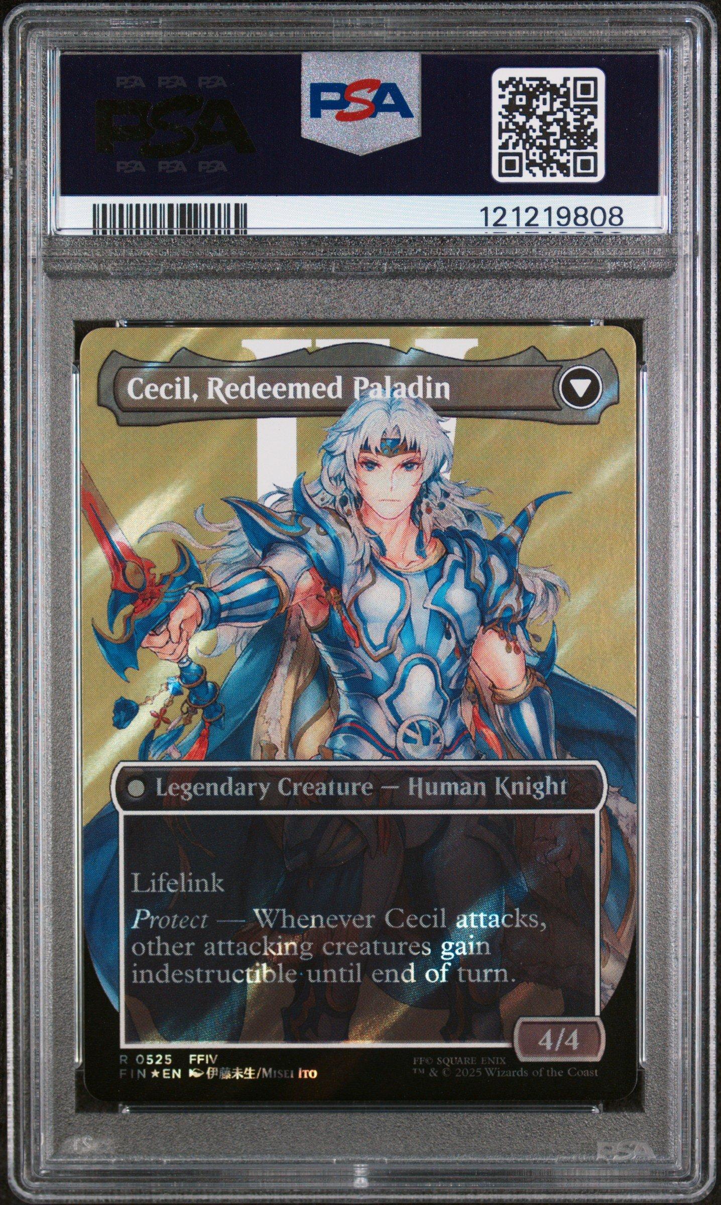 2025 Magic The Gathering Final Fantasy 0525 Cecil, Dark Knight