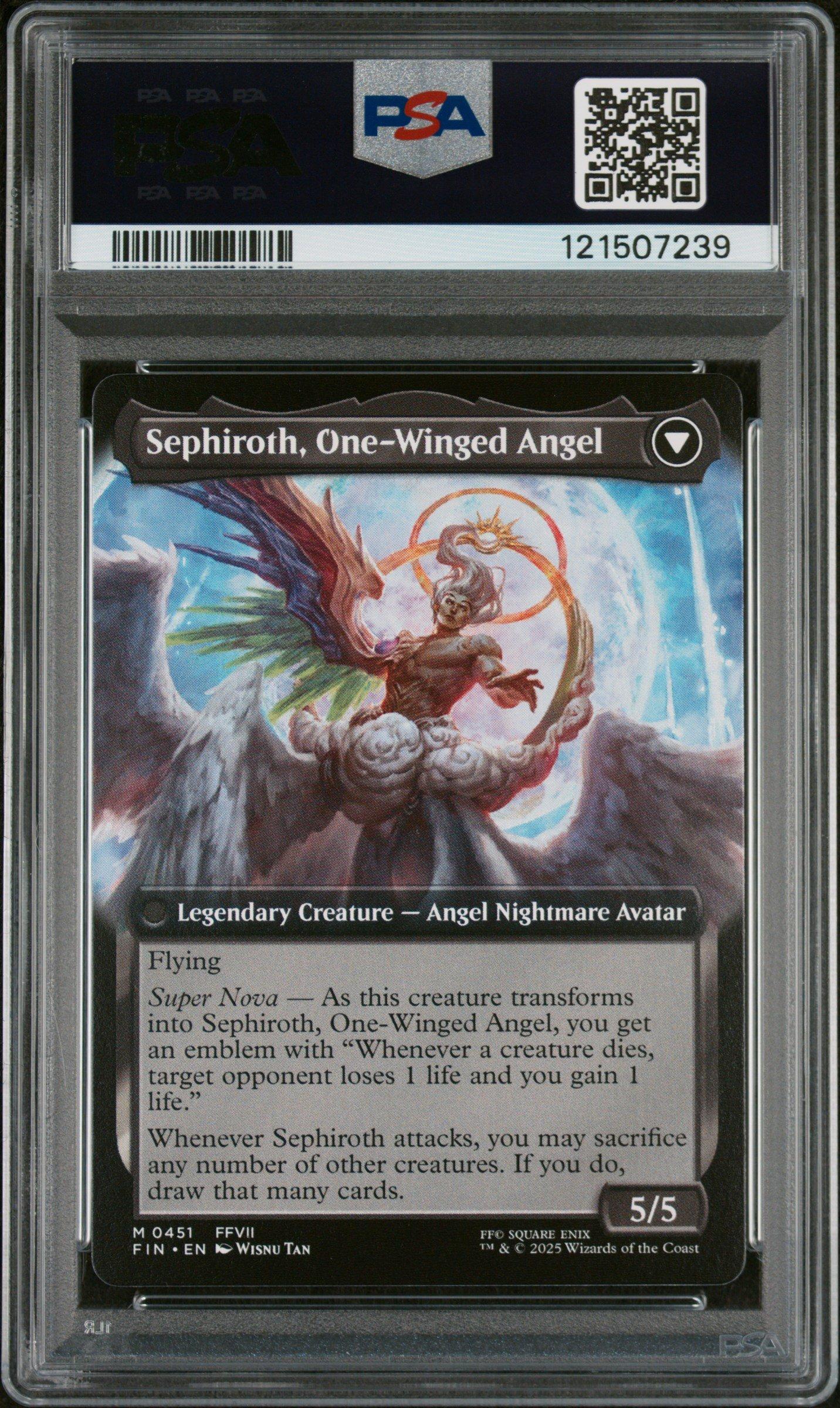 2025 Magic The Gathering Final Fantasy 0451 Sephiroth, Fabled
