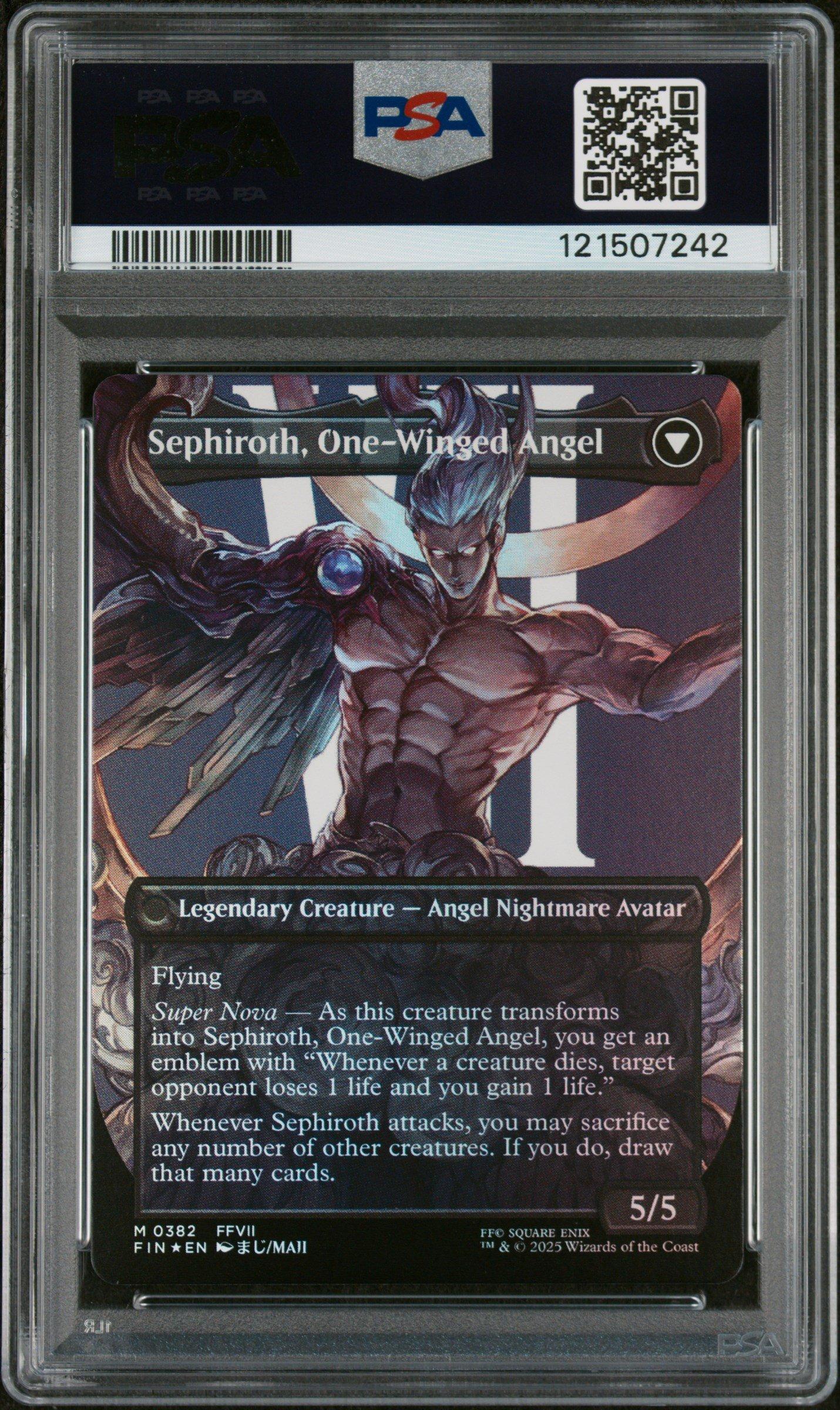 2025 Magic The Gathering Final Fantasy 0382 Sephiroth, Fabled