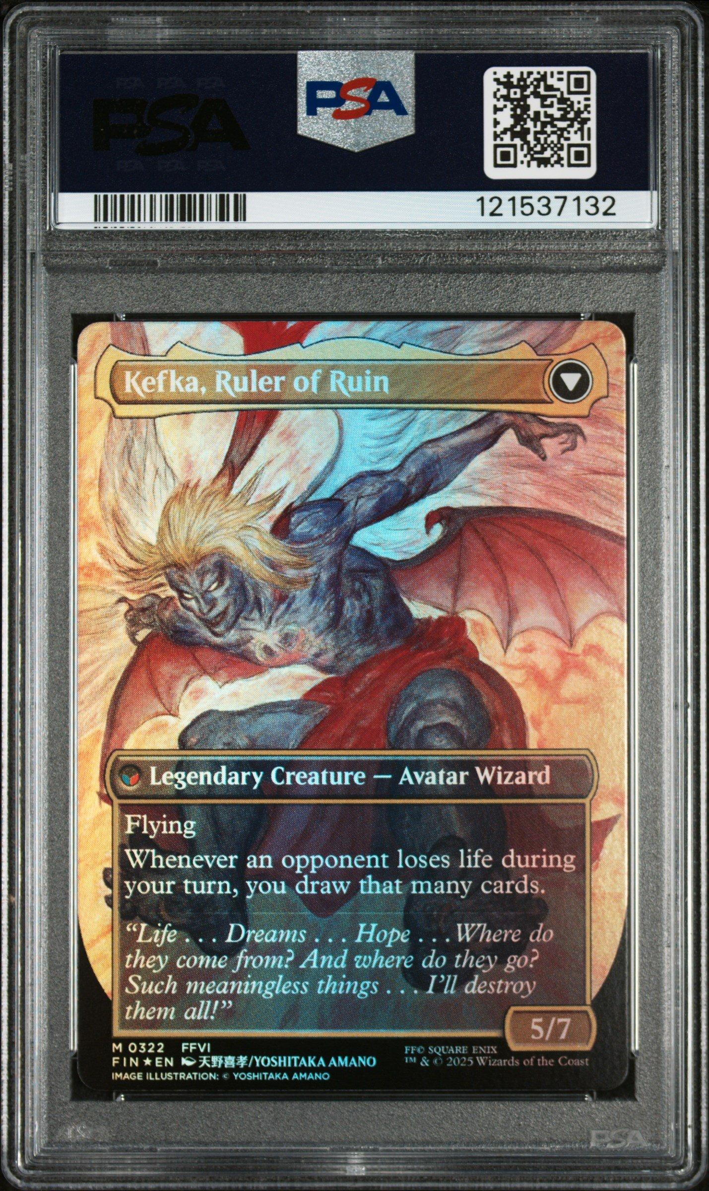 2025 Magic The Gathering Final Fantasy 0322 Kefka, Court Mage
