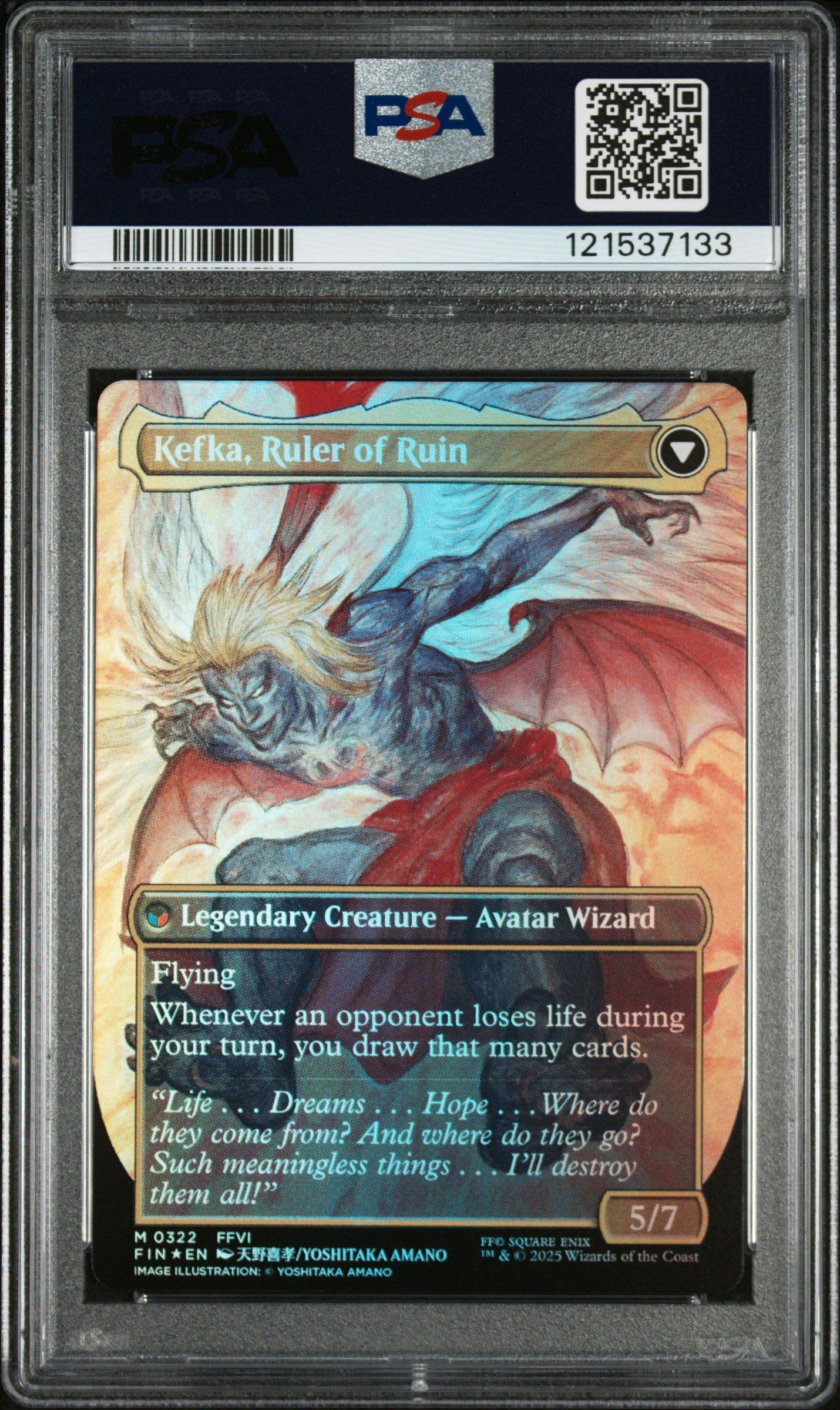 2025 Magic The Gathering Final Fantasy 0322 Kefka, Court Mage