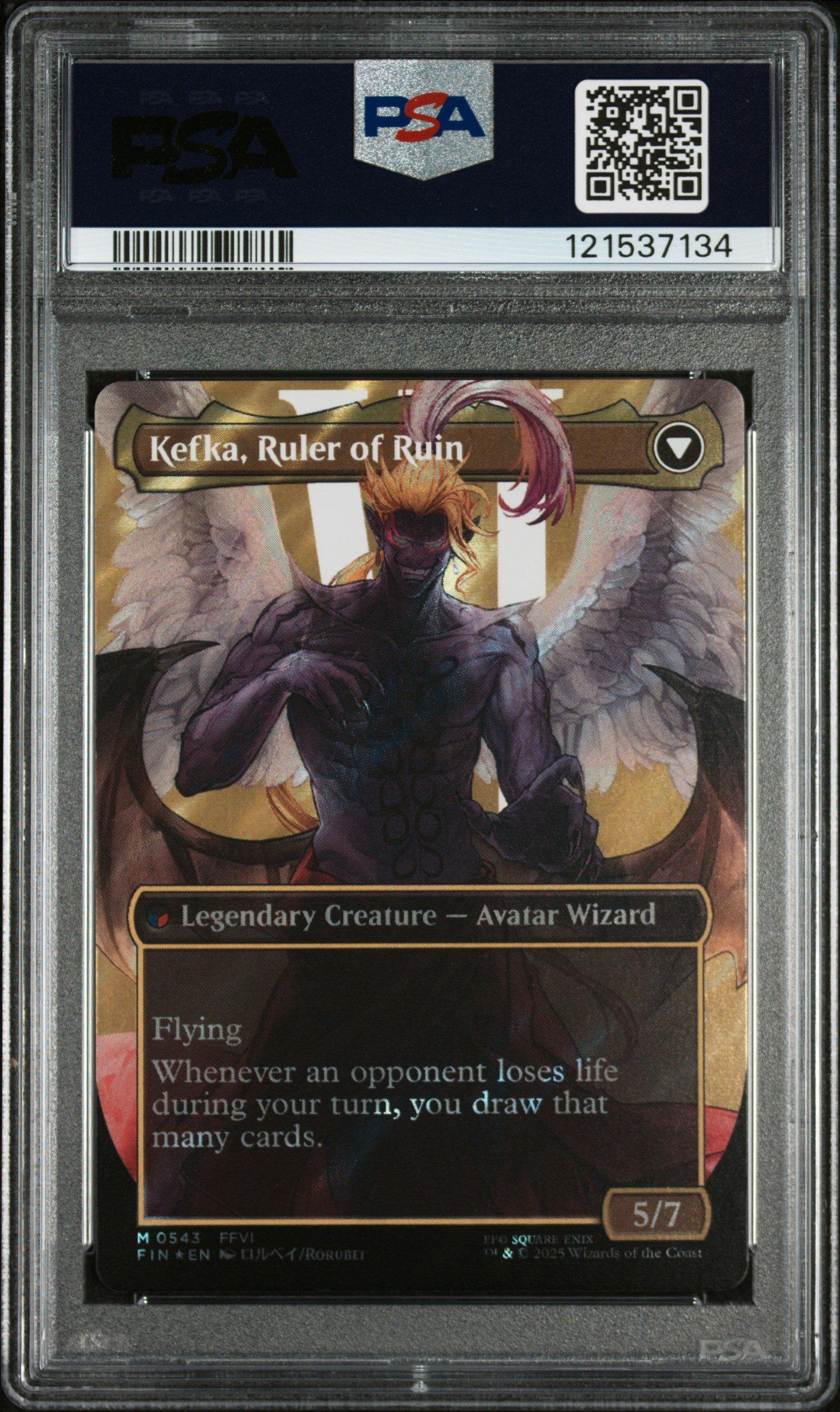 2025 Magic The Gathering Final Fantasy 0543 Kefka, Court Mage
