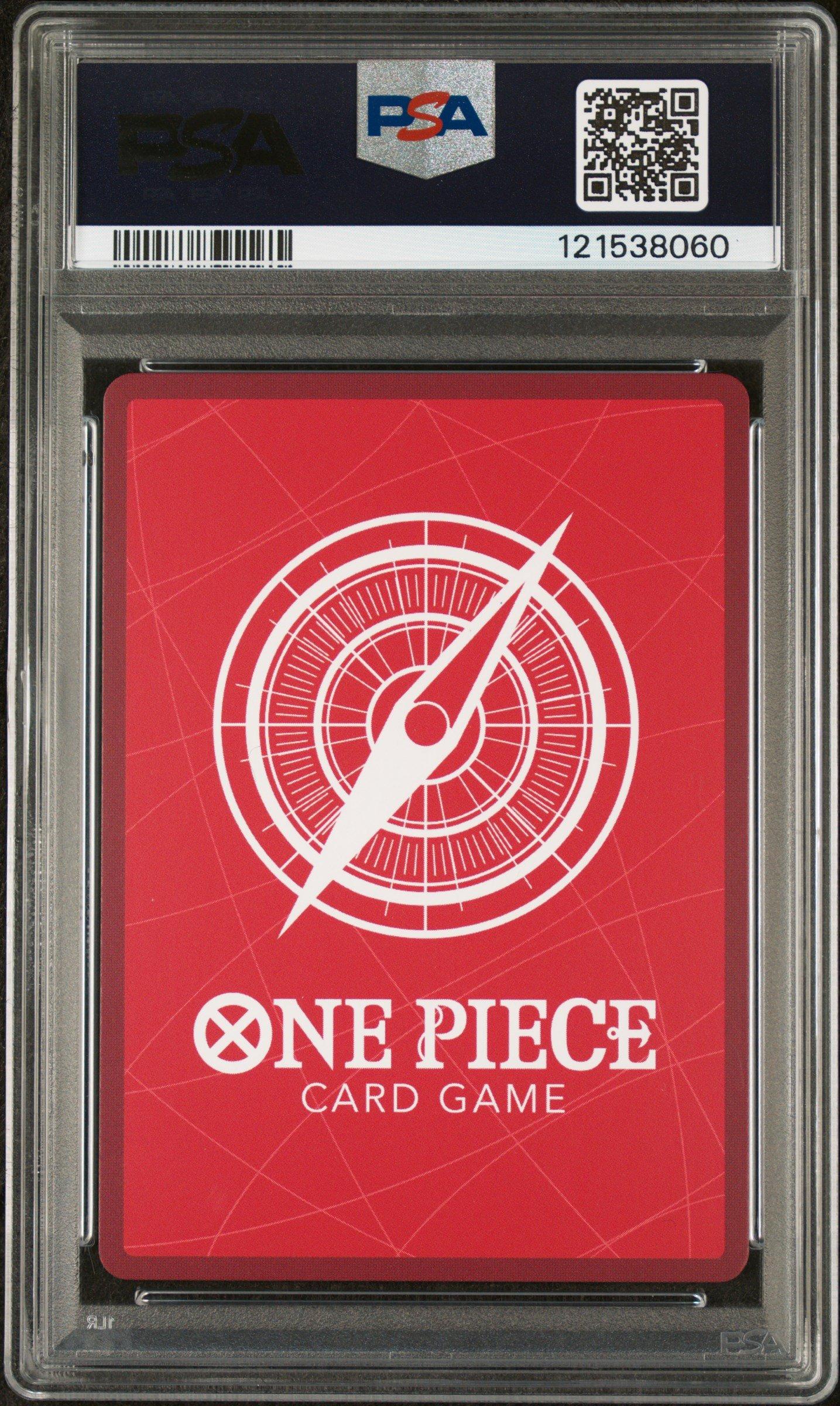 2025 One Piece Op10-royal Blood 042 Usopp Alternate Art PSA 10