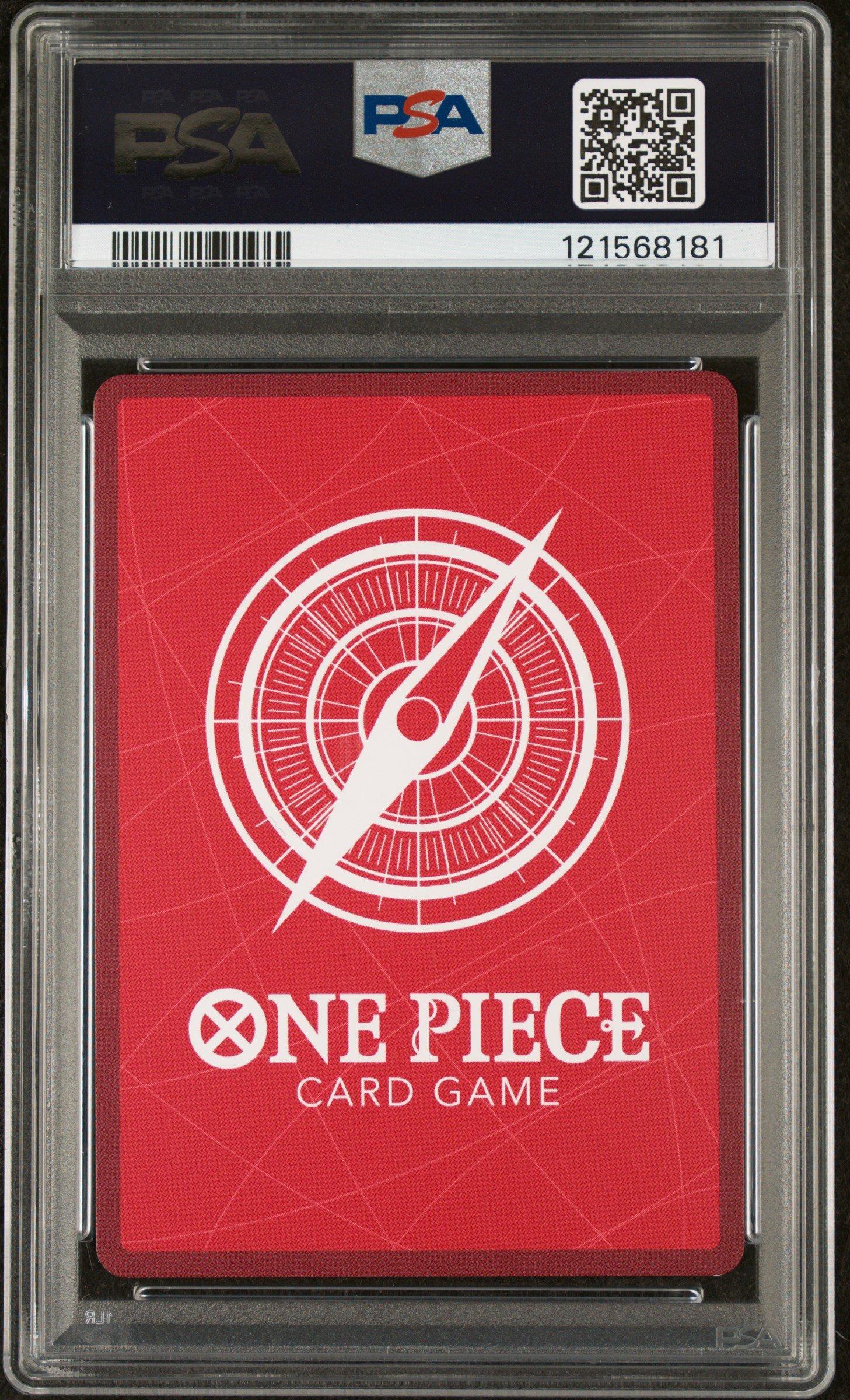 2025 One Piece Op11-a Fist Of Divine Speed 040 Monkey D. Luffy Alternate Art PSA 10