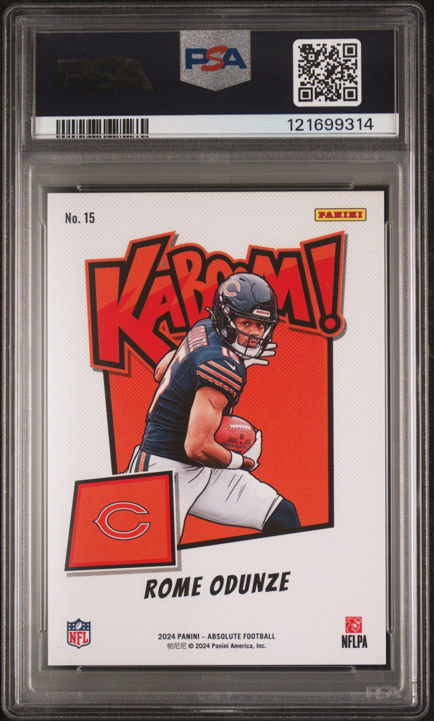 panini graded cards PSA Football Card Mystery Pack | PSA Graded Soccer Card | PSA Grade 8+ Guaranteed | Contains One PSA Graded Vintage, Rookie, Legend or Current Star Panini Revolution Patrick Mahomes Tin-CGC