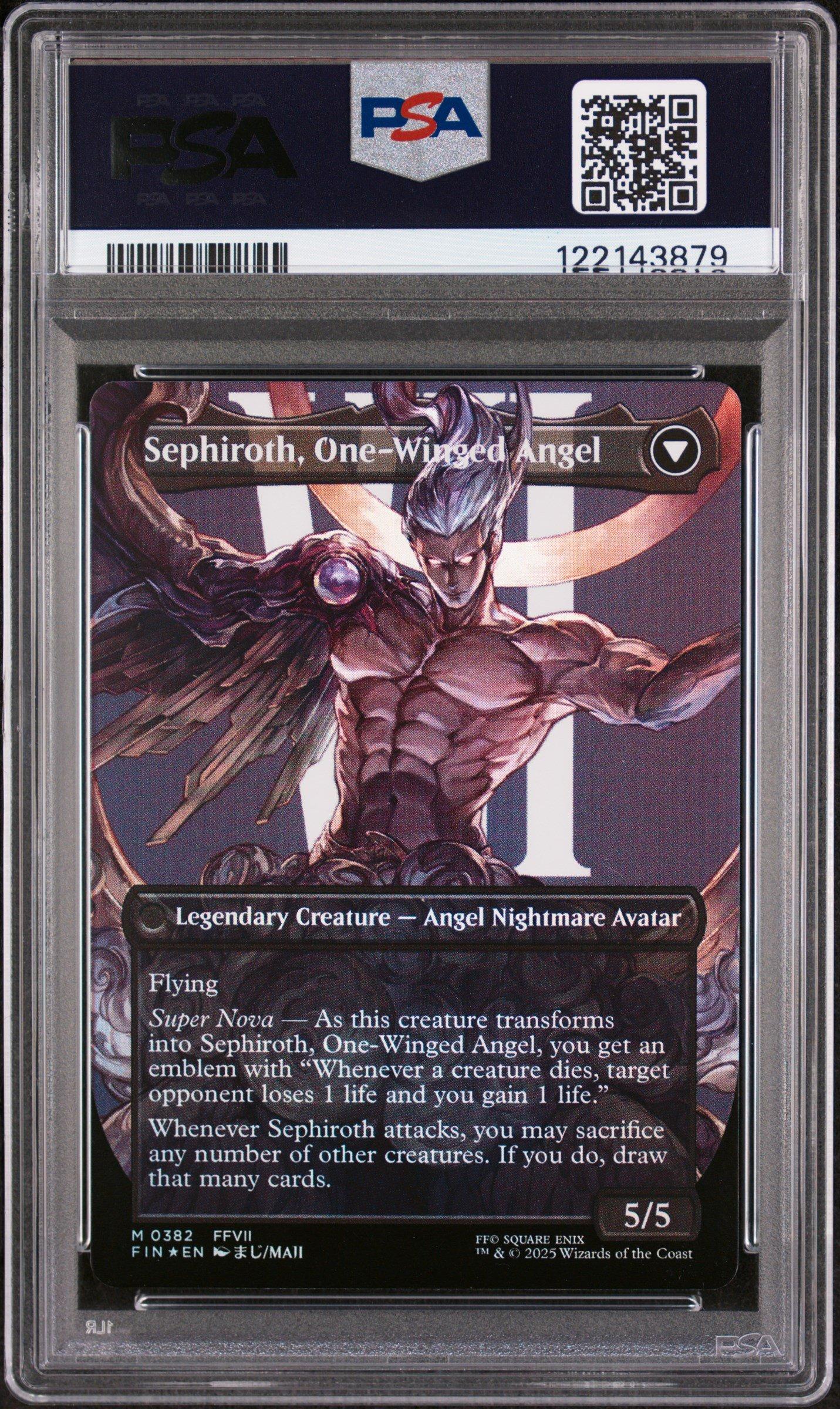 2025 Magic The Gathering Final Fantasy 0382 Sephiroth, Fabled