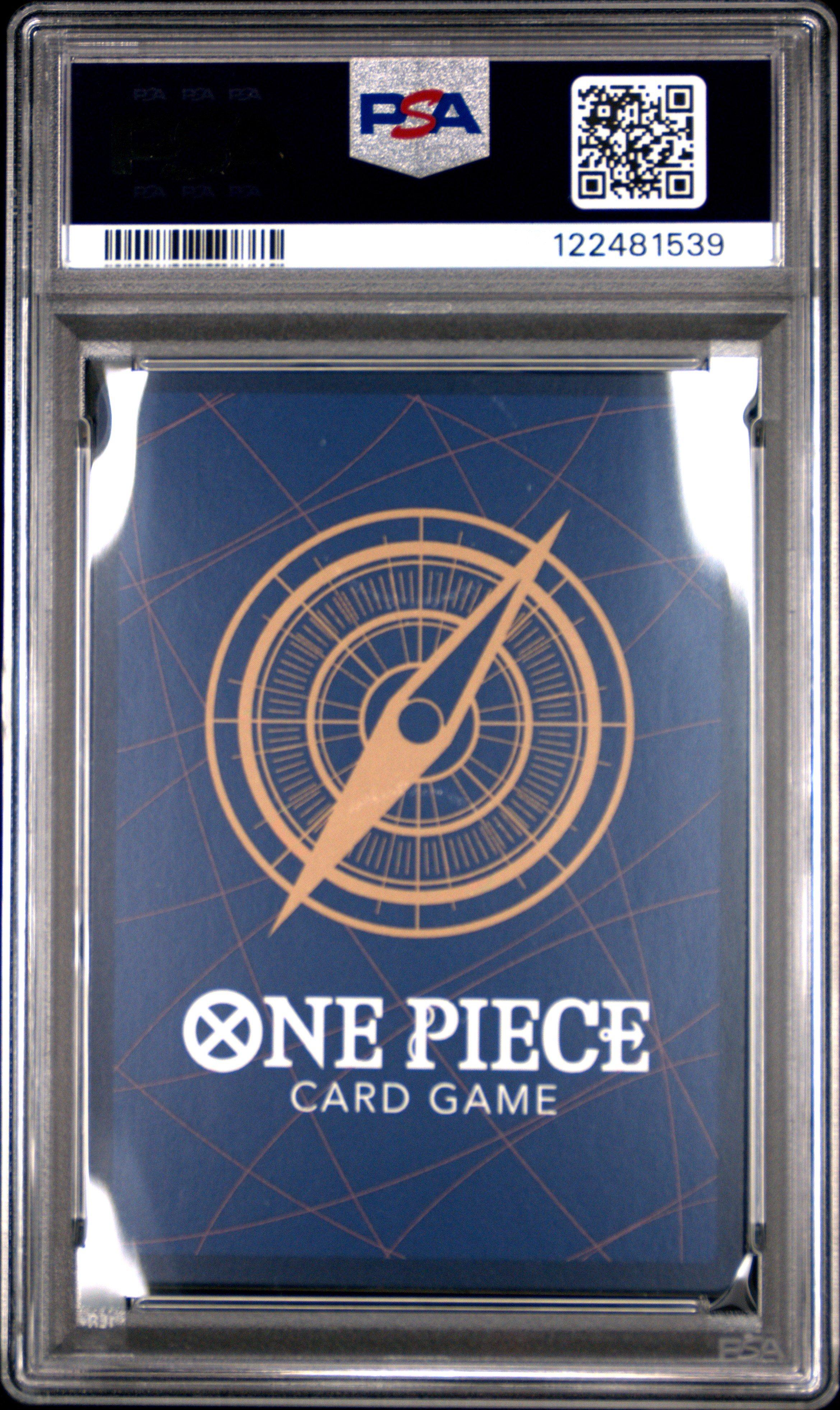 2025 One Piece Op10-royal Blood 005 Sanji Alternate Art PSA 10