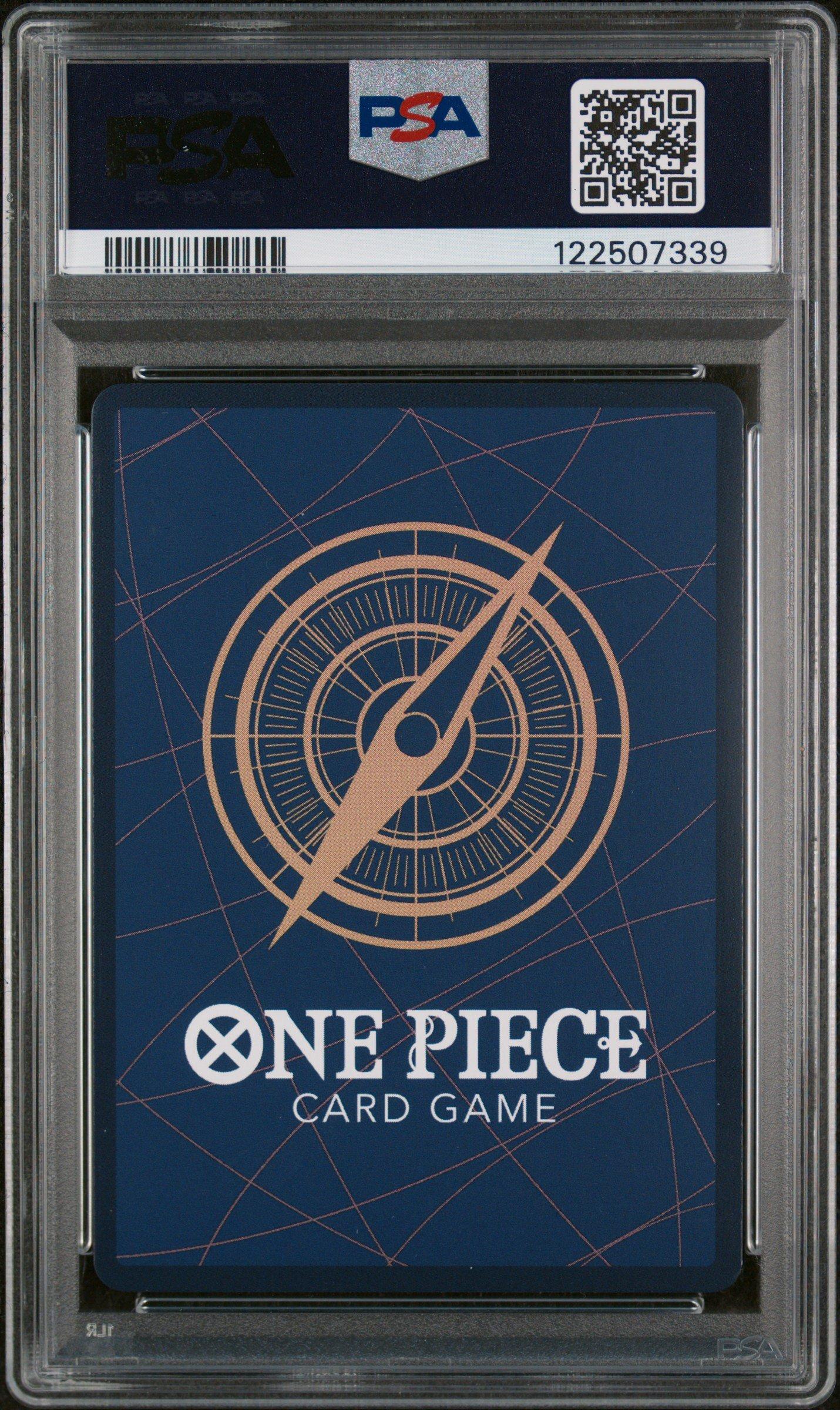 2025 One Piece Op11-a Fist Of Divine Speed 005 Luffy-tarou Special Alternate Art PSA 10