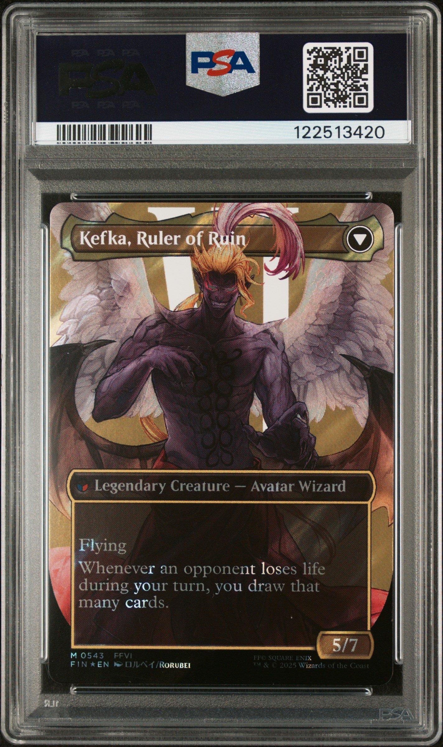 2025 Magic The Gathering Final Fantasy 0543 Kefka, Court Mage