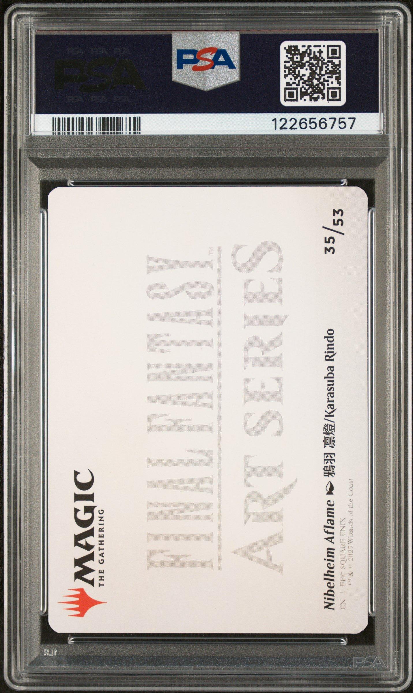 2025 Magic The Gathering Final Fantasy Art Series 35 Nibelheim