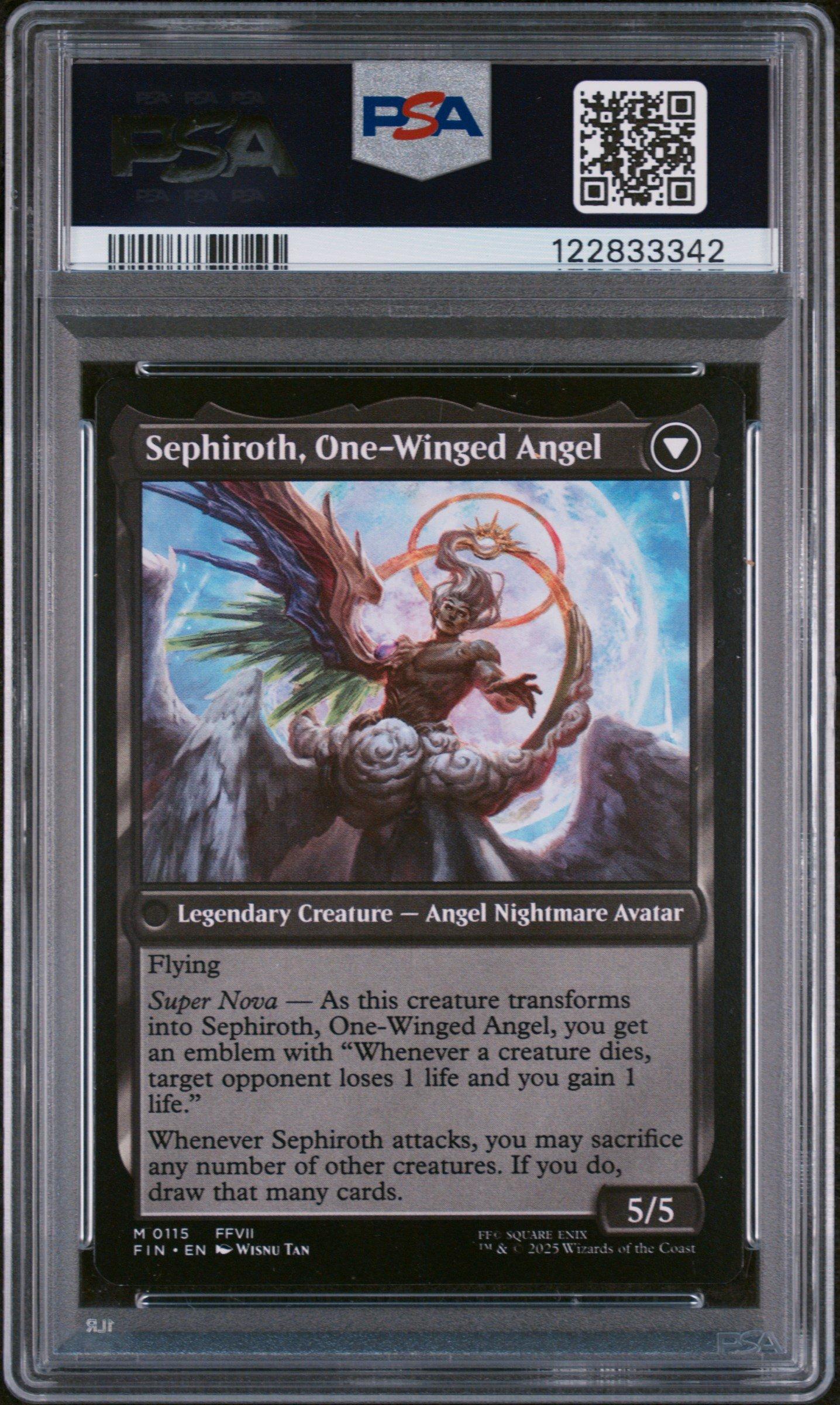 2025 Magic The Gathering Final Fantasy 0115 Sephiroth, Fabled