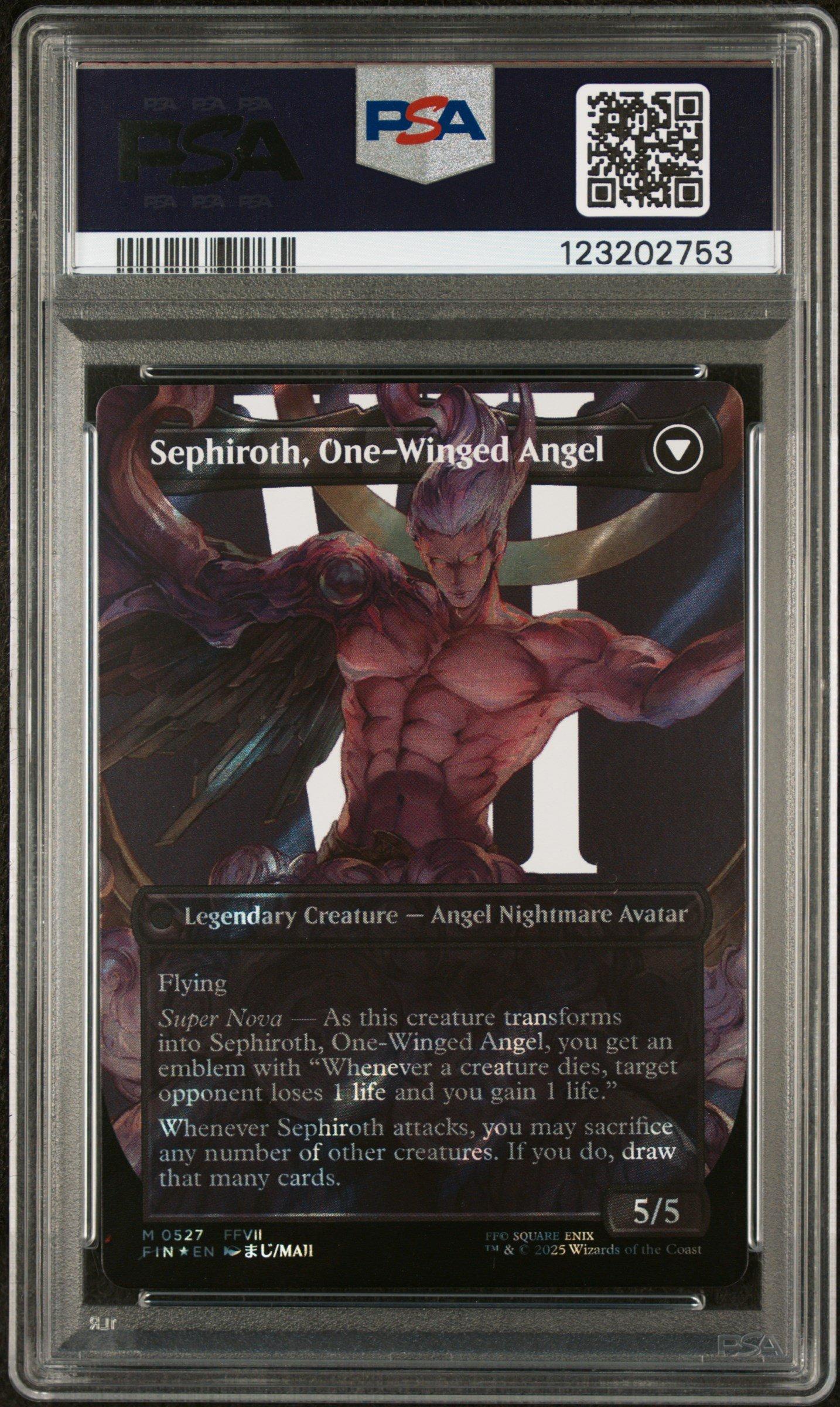 2025 Magic The Gathering Final Fantasy 0527 Sephiroth, Fabled