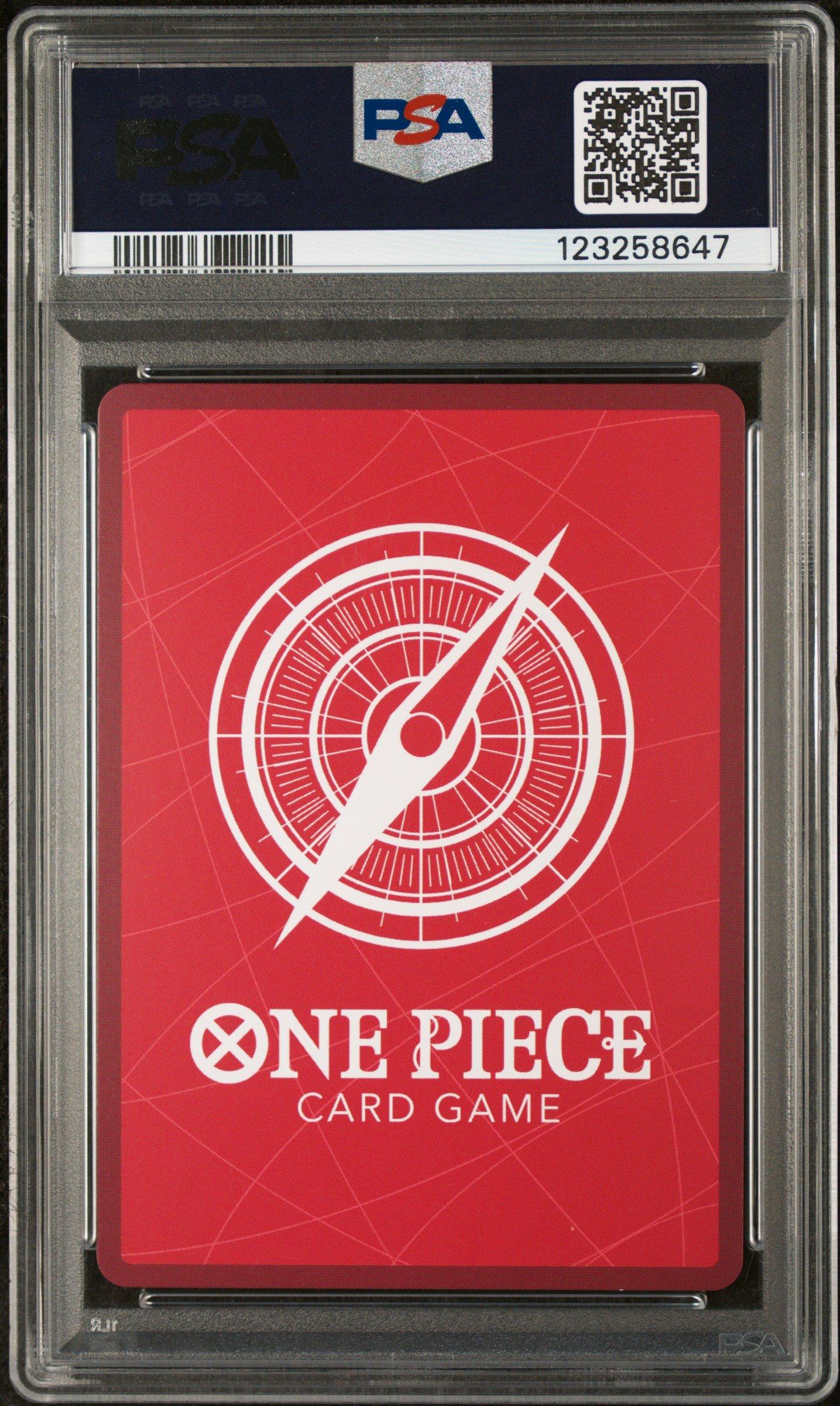 2025 One Piece Op11-a Fist Of Divine Speed 041 Nami Alternate Art PSA 10