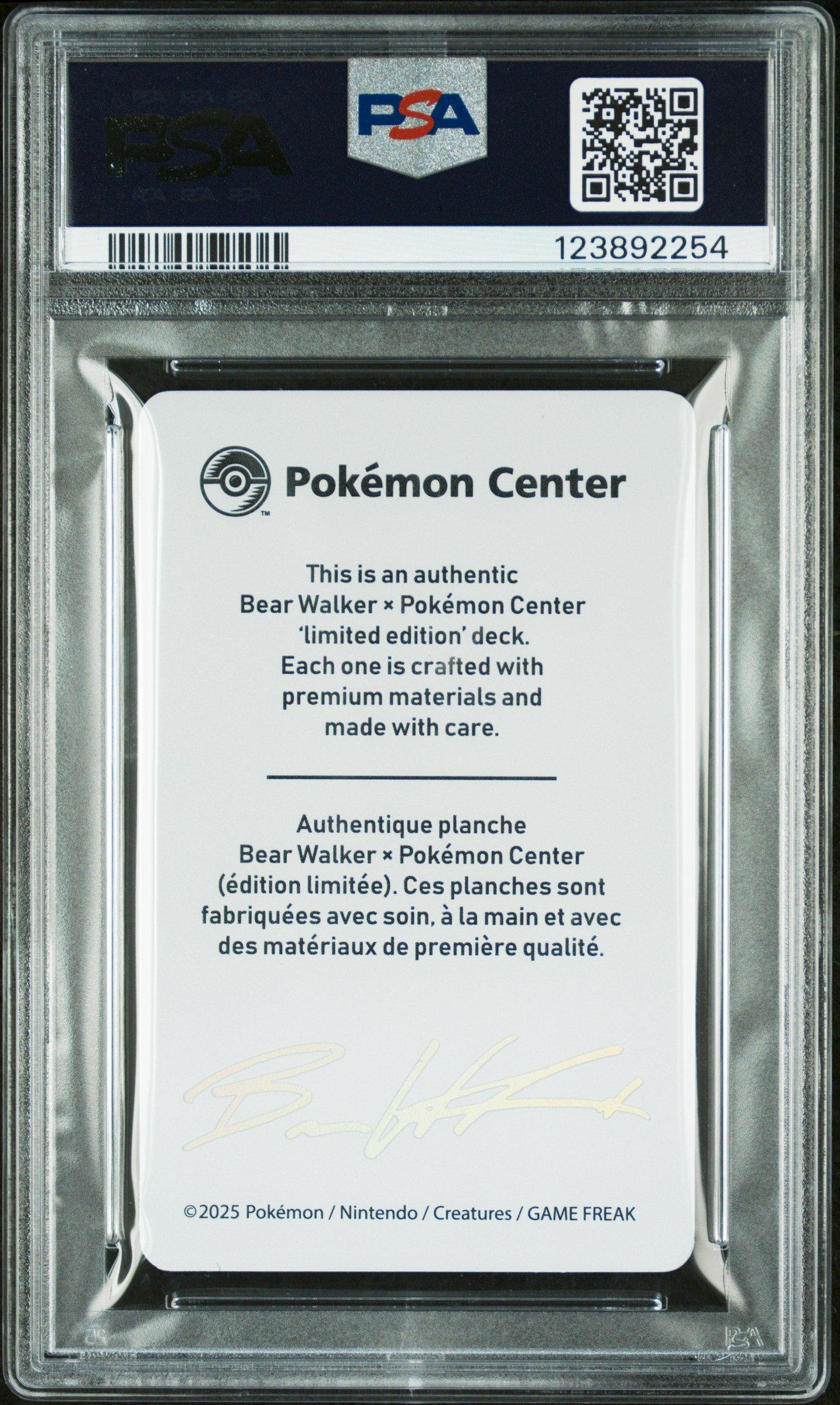 2025 Pokemon Center X Bear Walker Collection Cards Umbreon PSA 10 Graded  Card | GameStop