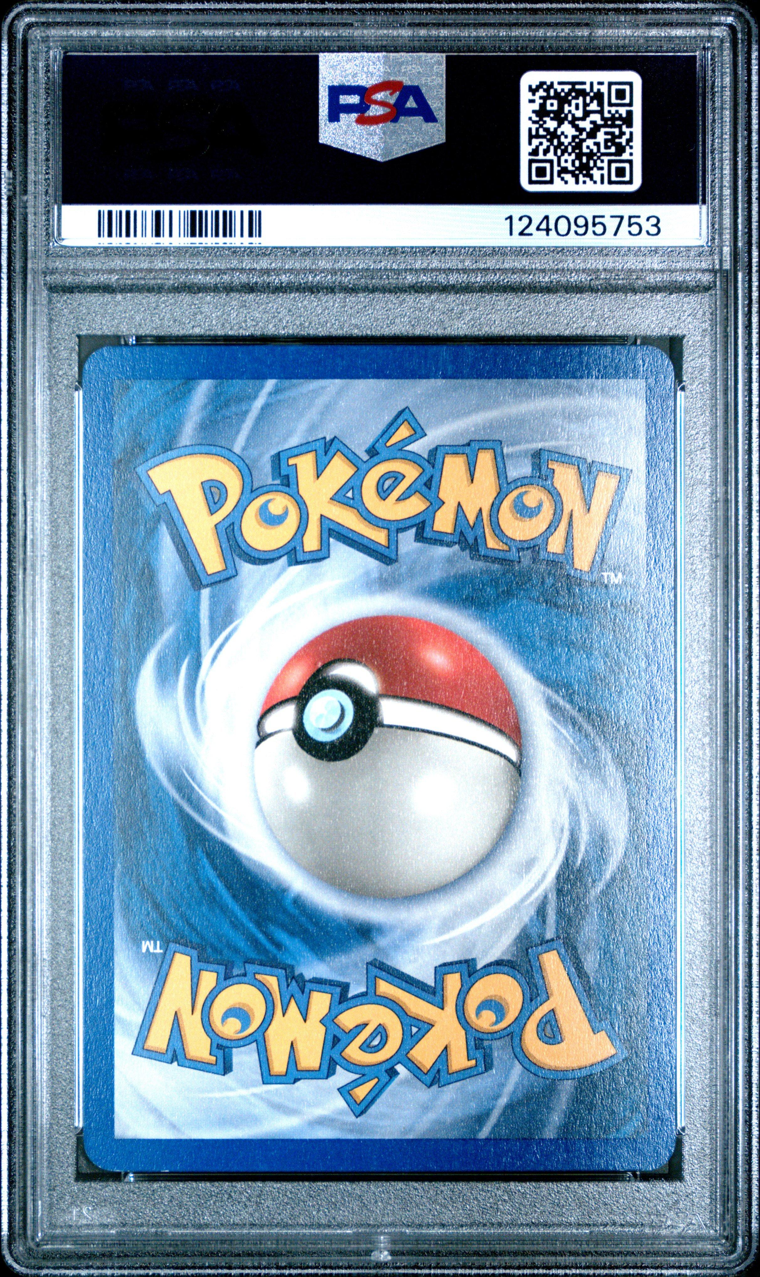 2002 Pokemon Legendary Collection 45 Growlithe-reverse Foil PSA 8