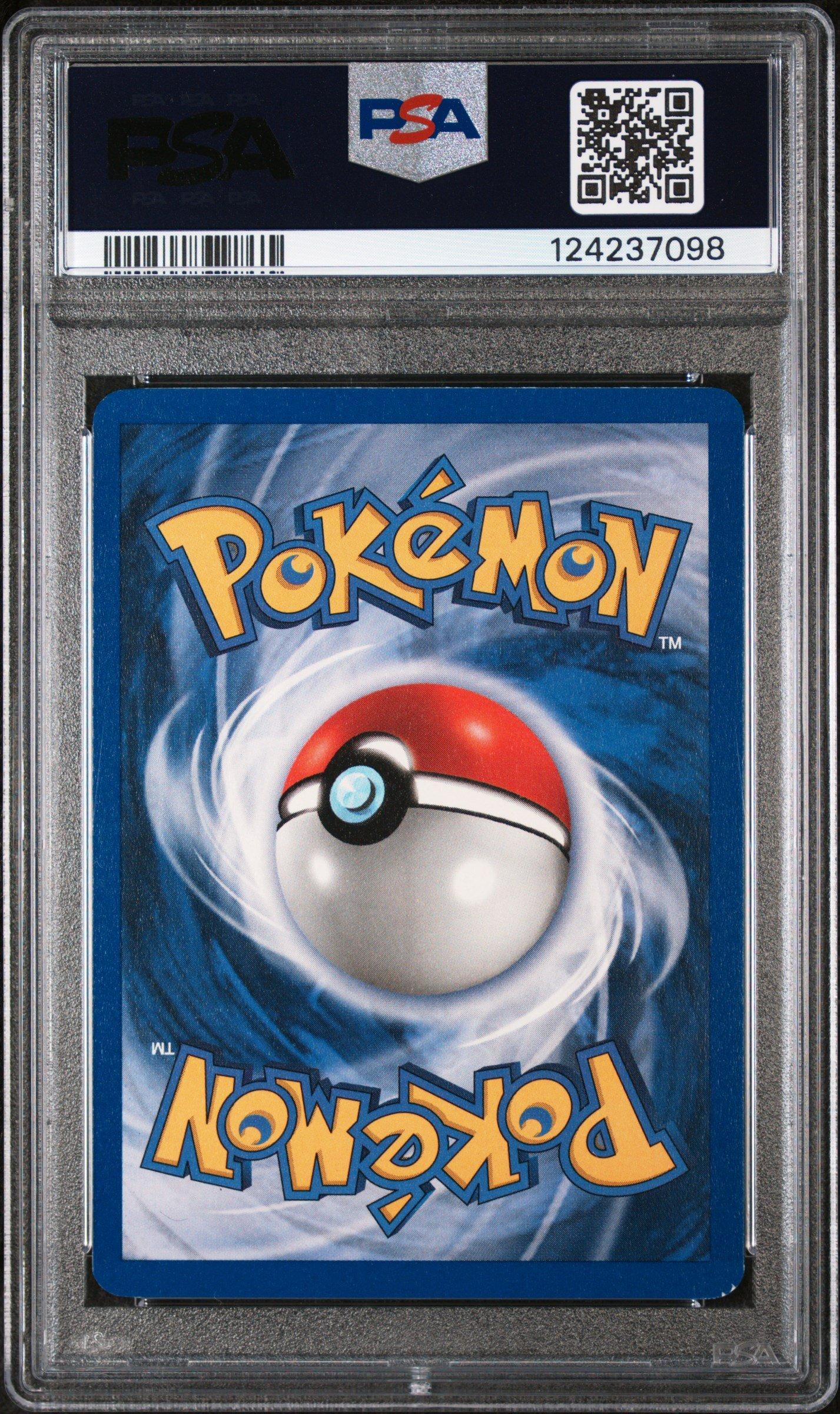 2000 Pokemon Gym Heroes Brock's Geodude 1st Edition PSA