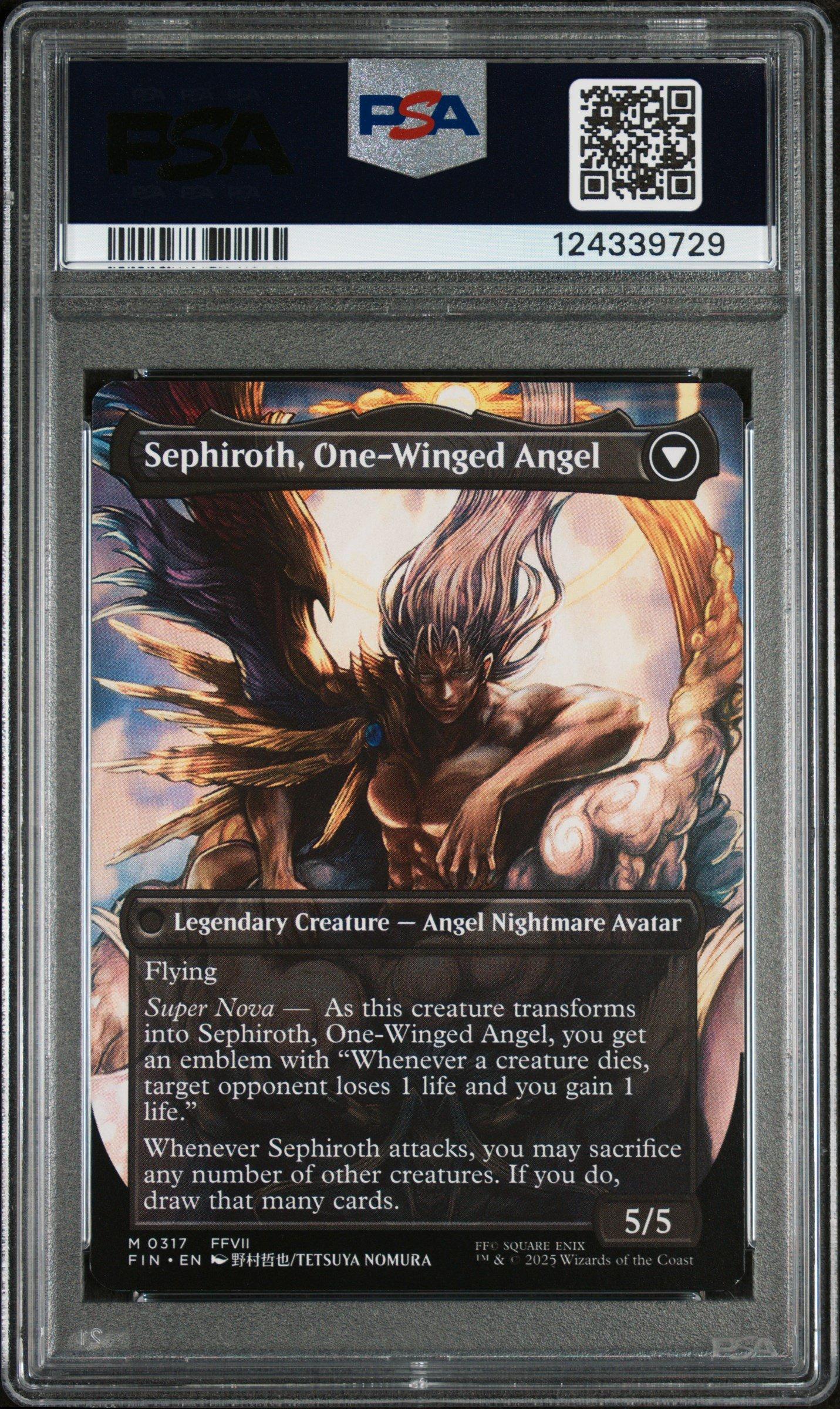 2025 Magic The Gathering Final Fantasy 0317 Sephiroth, Fabled