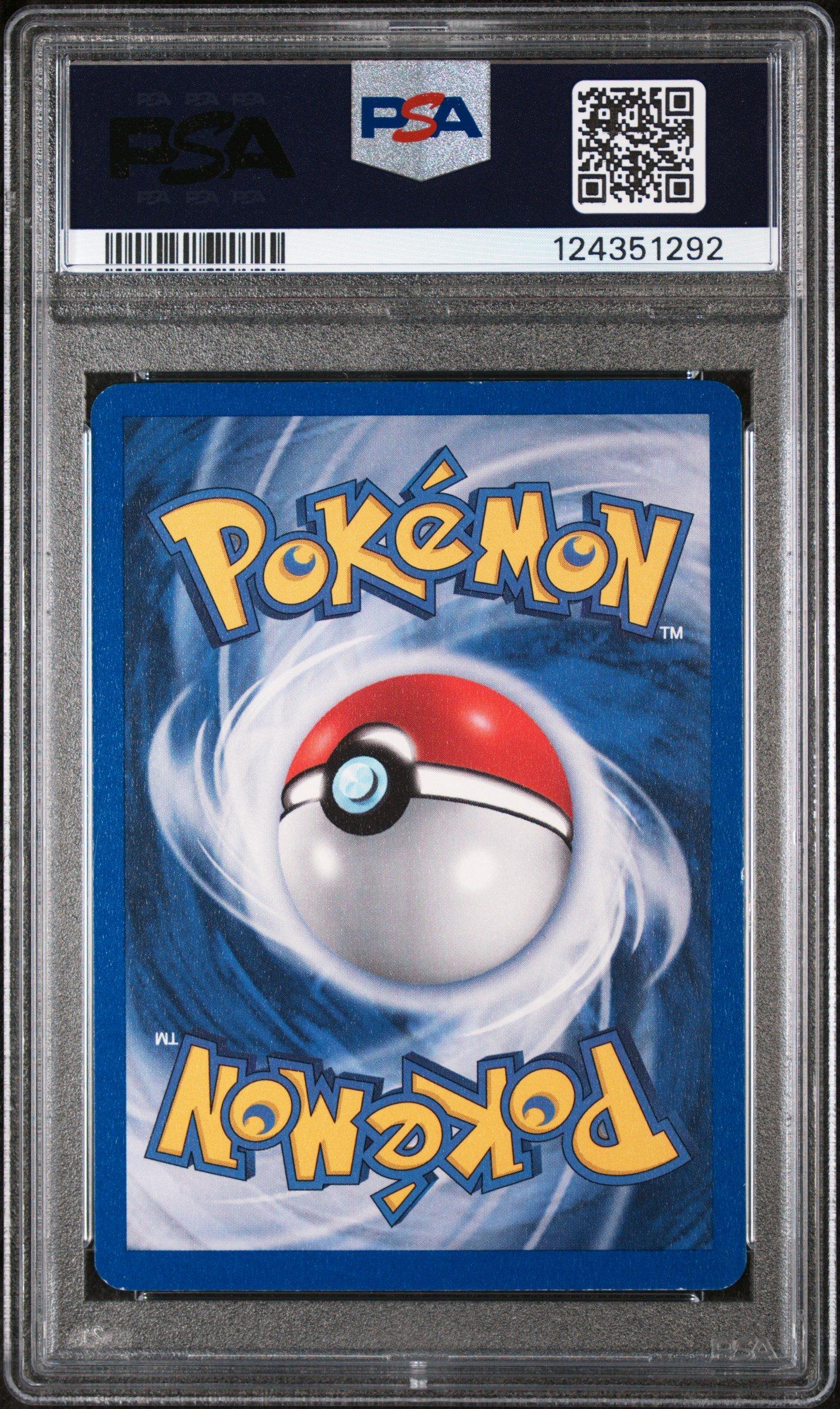 2000 Pokemon Gym Challenge 11 Lt. Surge's Raichu Holo-1st Edition PSA
