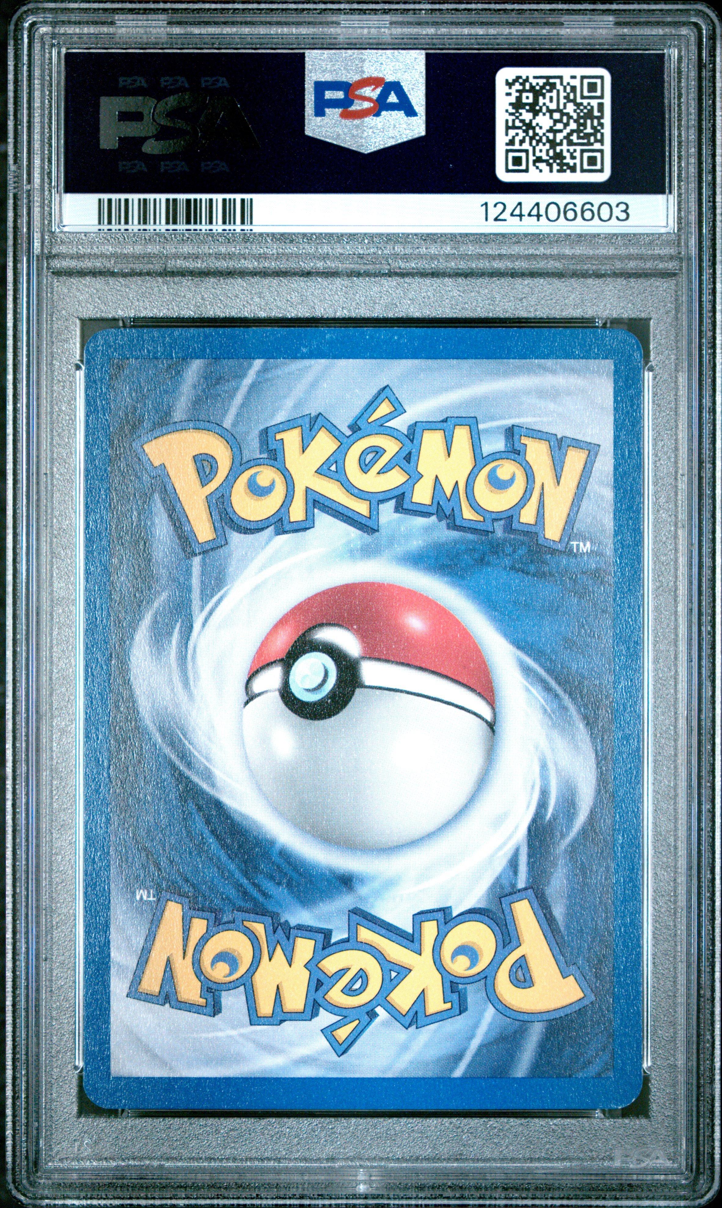 2000 Pokemon Gym Heroes 3 Erika's Clefable Holo PSA 8 Graded Card