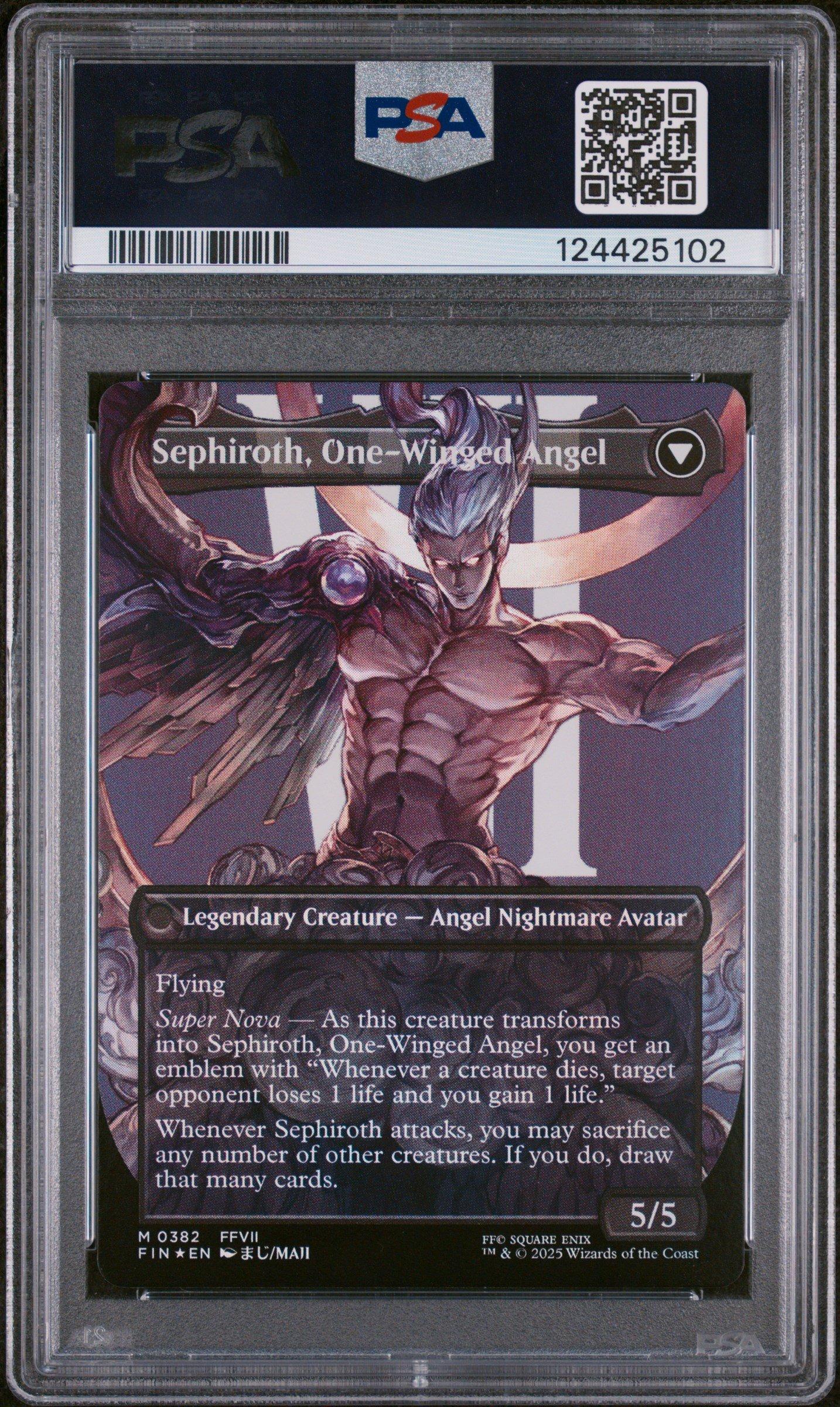 2025 Magic The Gathering Final Fantasy Sephiroth, Fabled Soldier/sephiroth