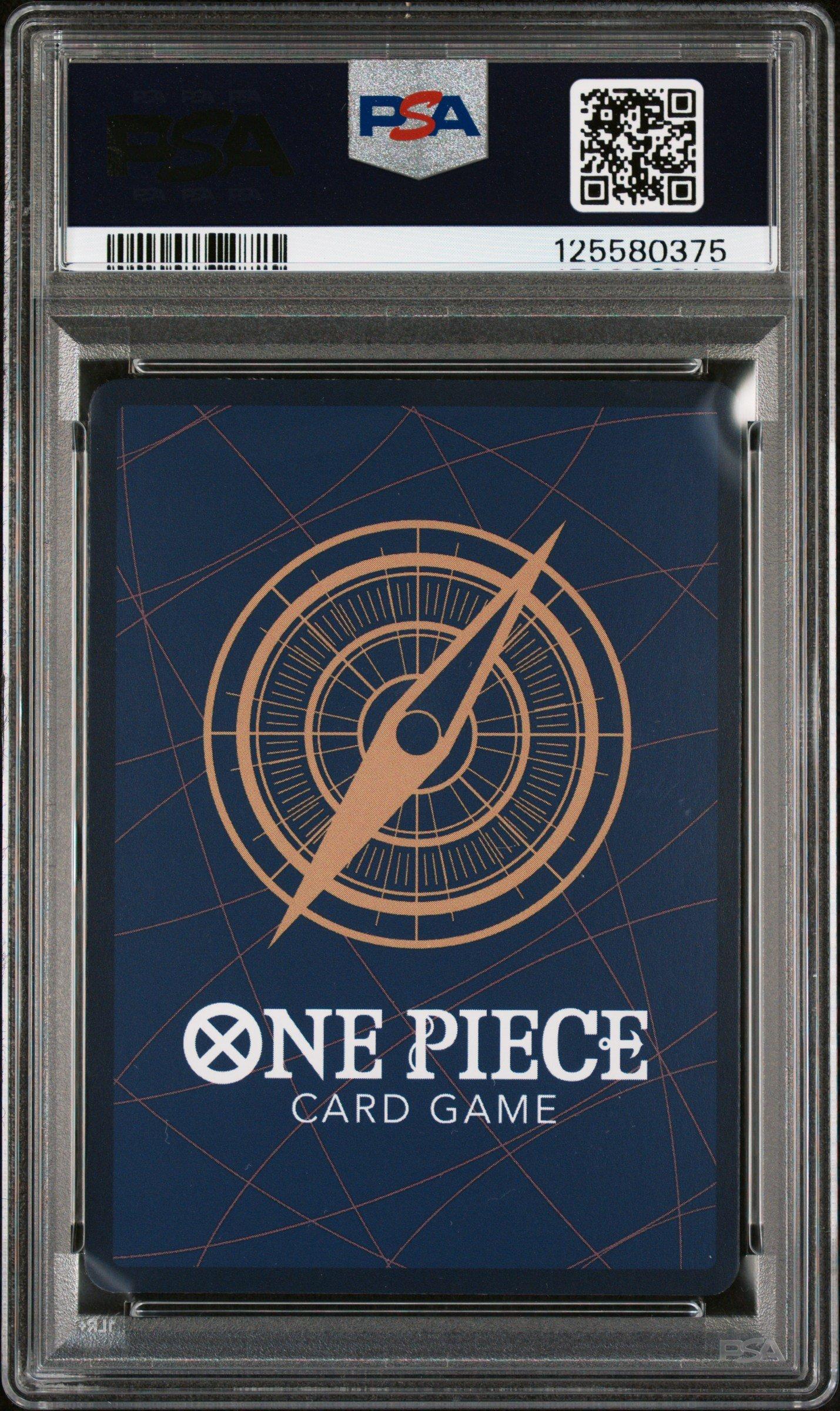 2025 One Piece Op11-a Fist Of Divine Speed 118 Monkey D. Luffy PSA
